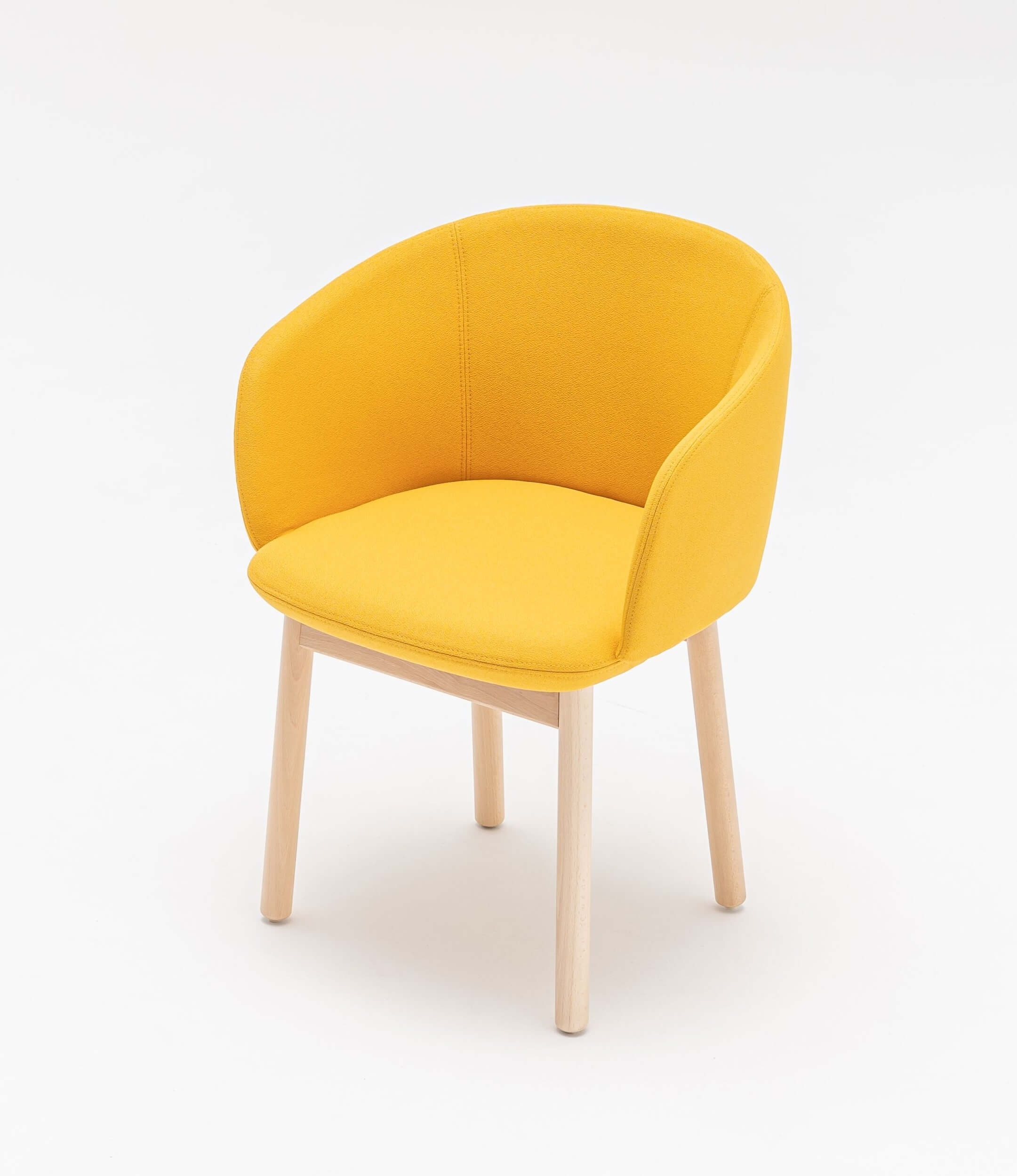 Grace Meeting Chair w/ 4-leg Wood Base