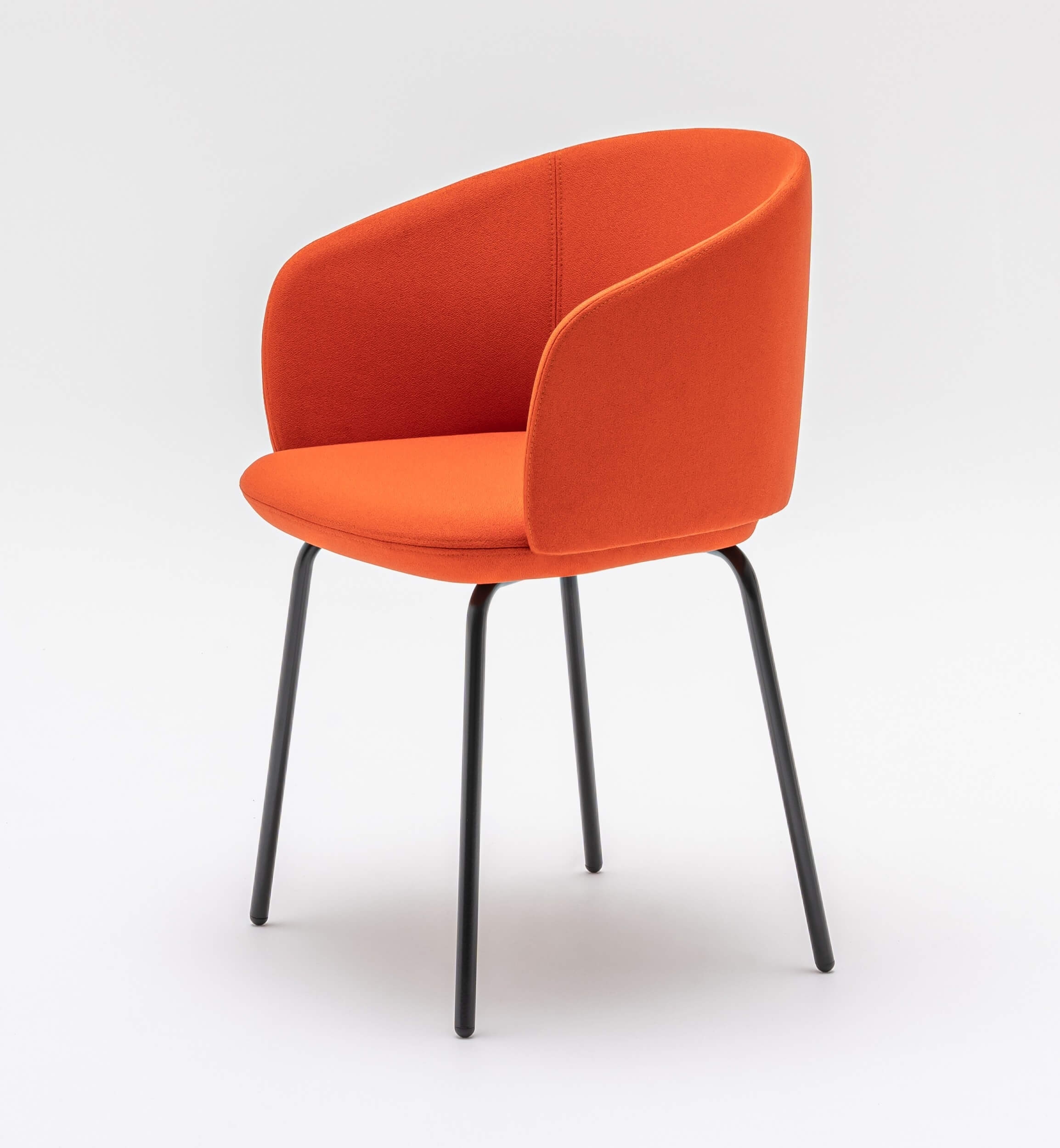 Grace Meeting Chair w/ 4-leg Metal Base