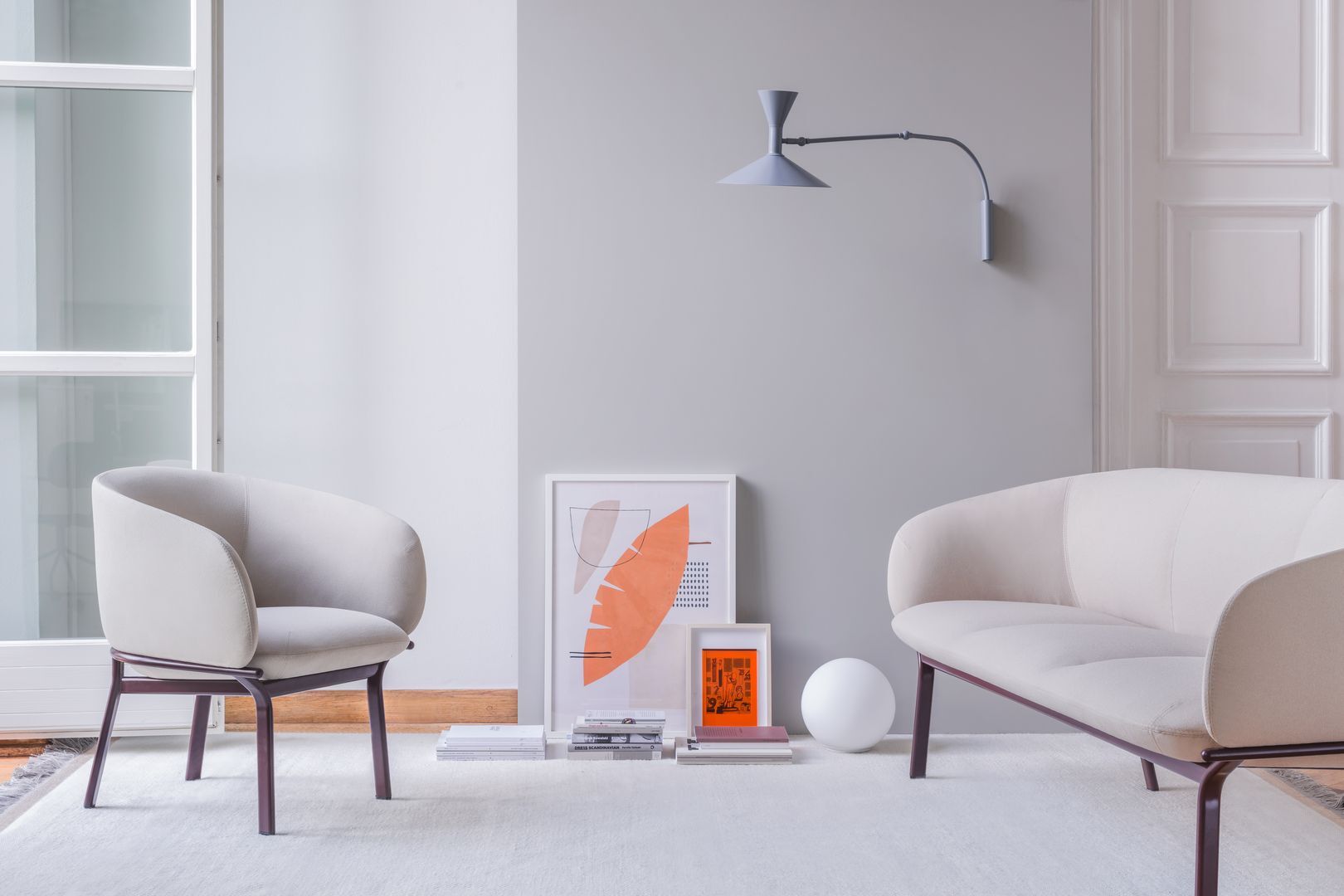 Grace 3-Seater Office Sofa
