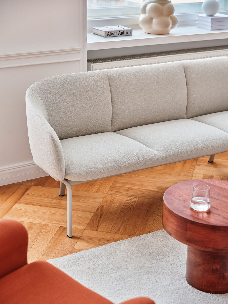 Grace 3-Seater Office Sofa
