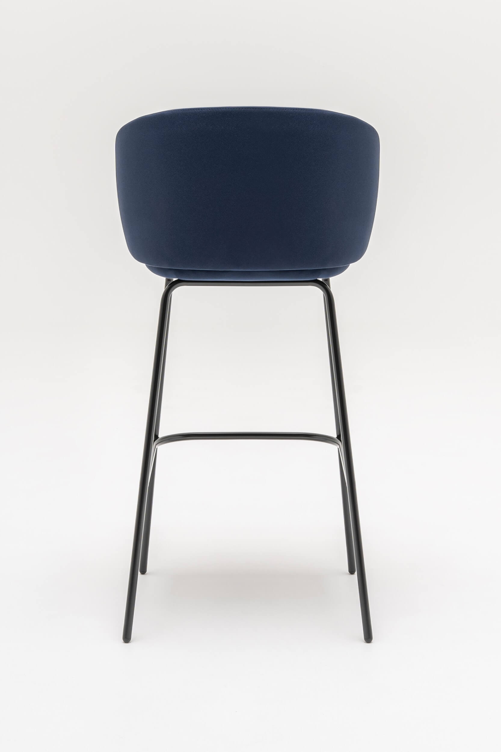 Grace Counter Stool w/4-leg Metal Base