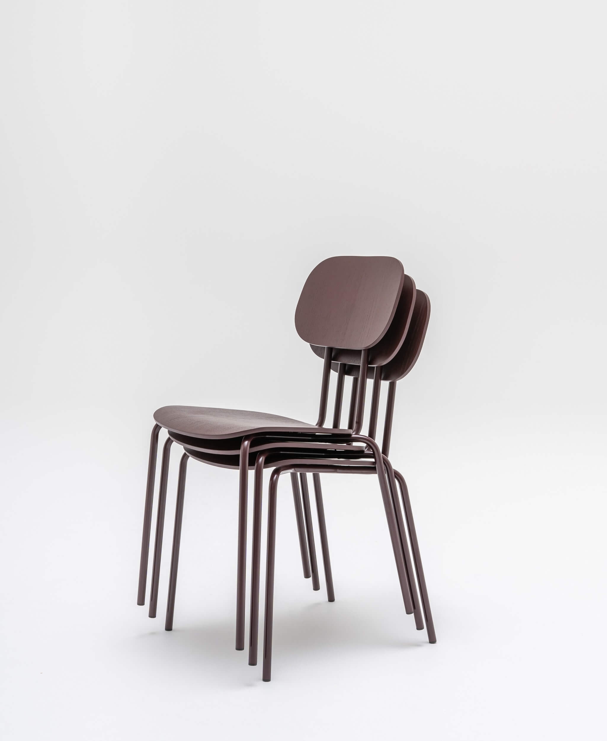 New School N1N01 Office Chair w/4-leg Metal Base
