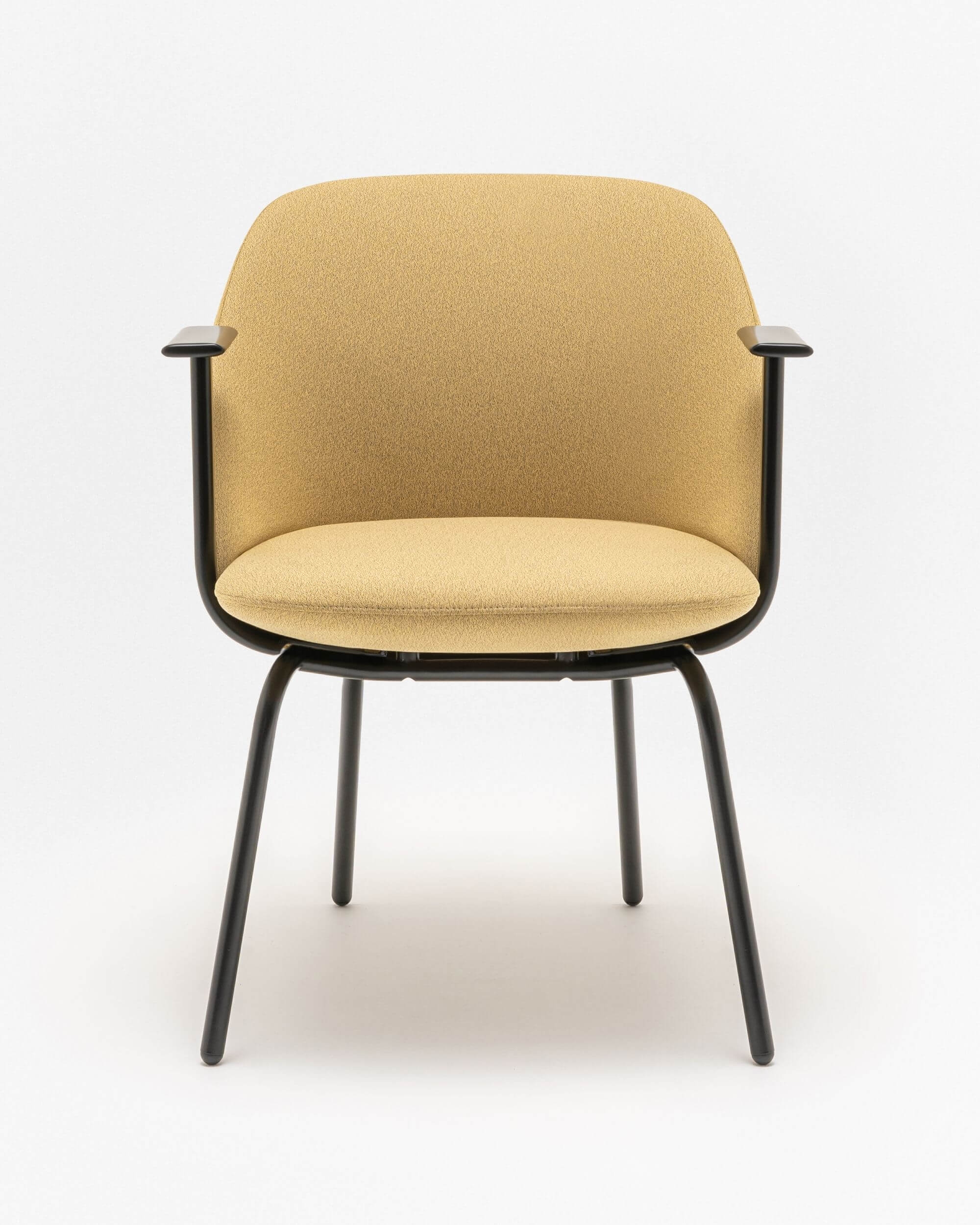 Paralel Classic Fabric Office Chair w/4-leg Metal Base
