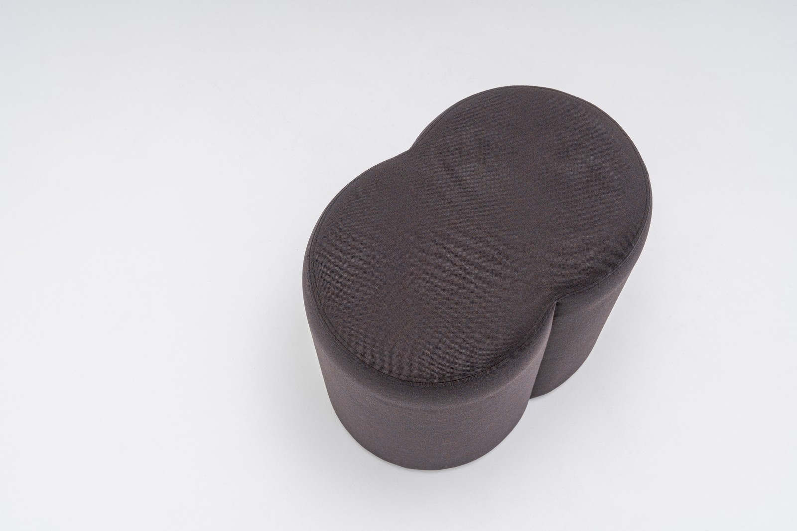 Roll Fabric Pouf