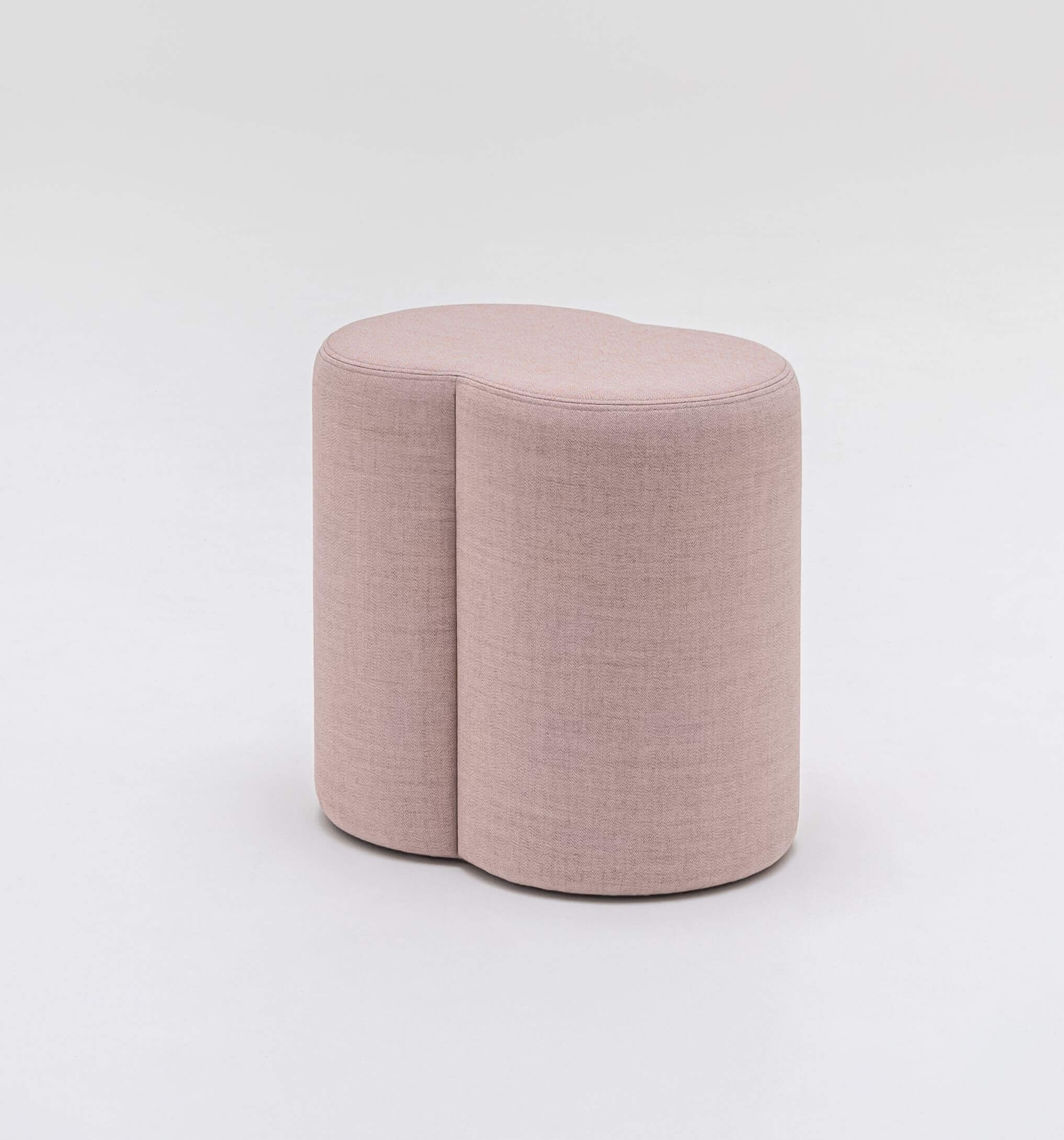 Mix Fabric Customizable Office Pouf