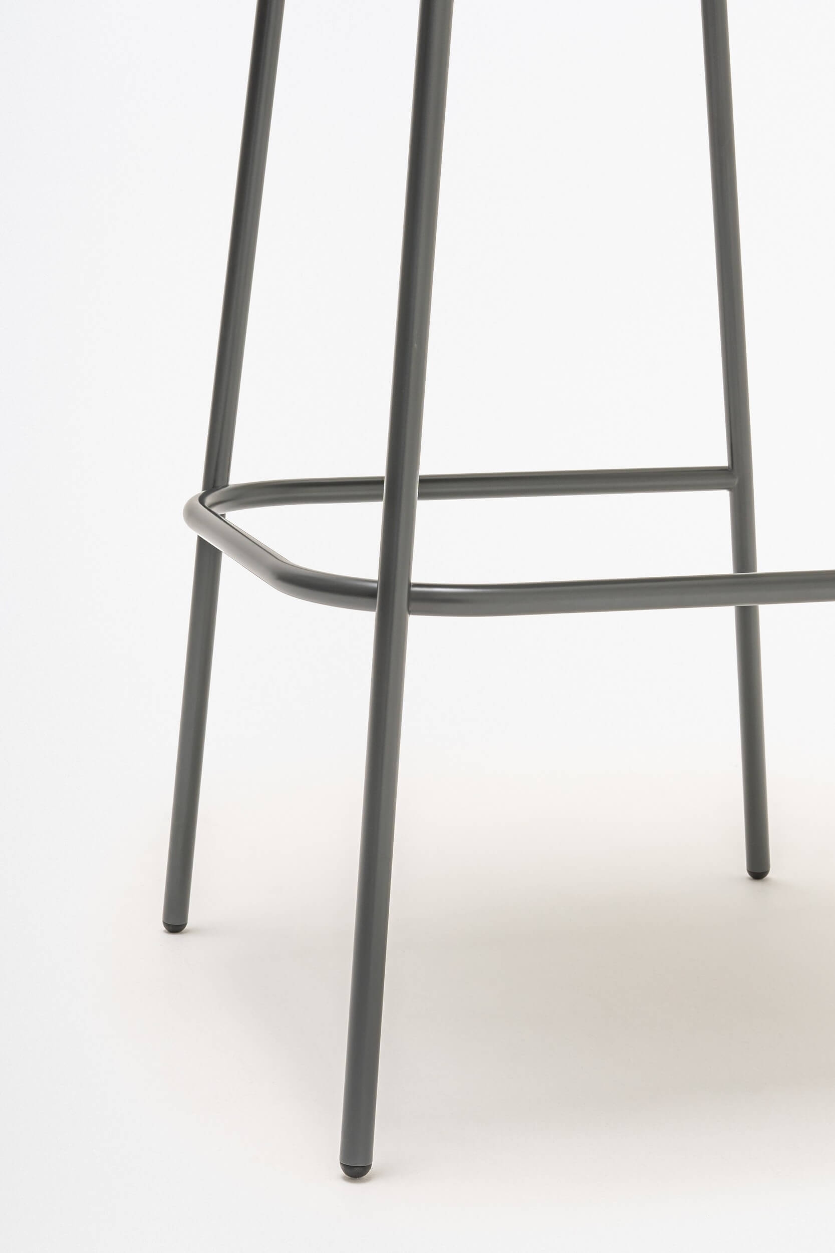 Grace Bar Stool w/4-leg Metal Base