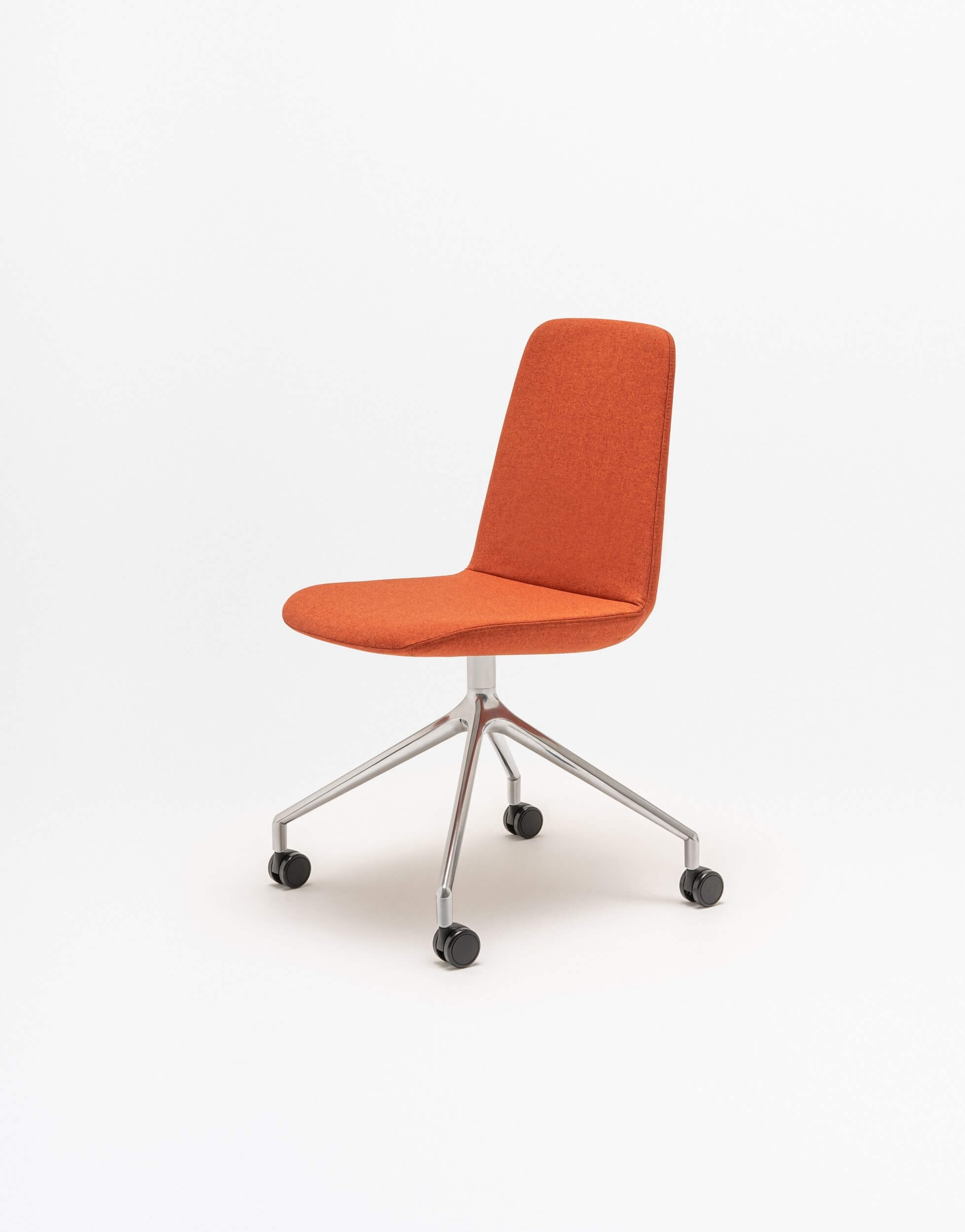 Ulti Fabric Office Conference Swivel Chair w/4-Star Aluminum Base