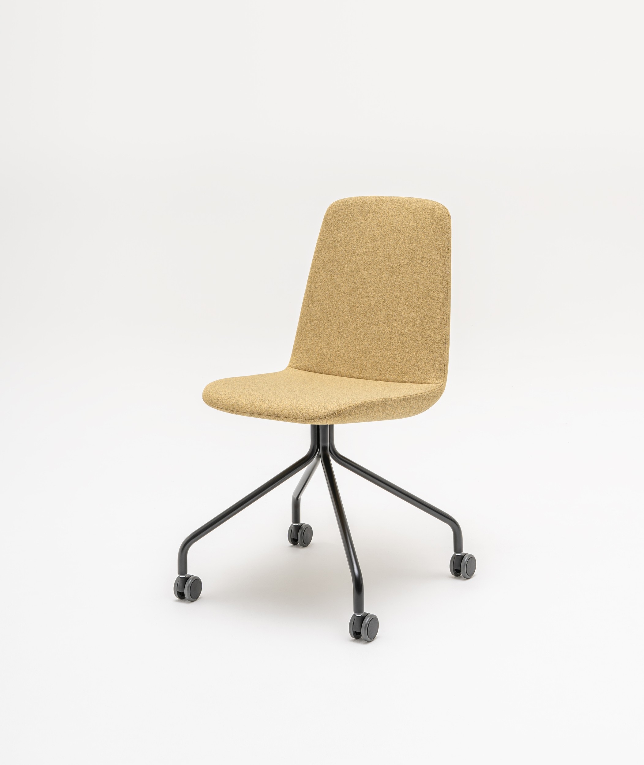 Ulti Fabric Office Conference Chair w/4-Star Metal Base & Castors