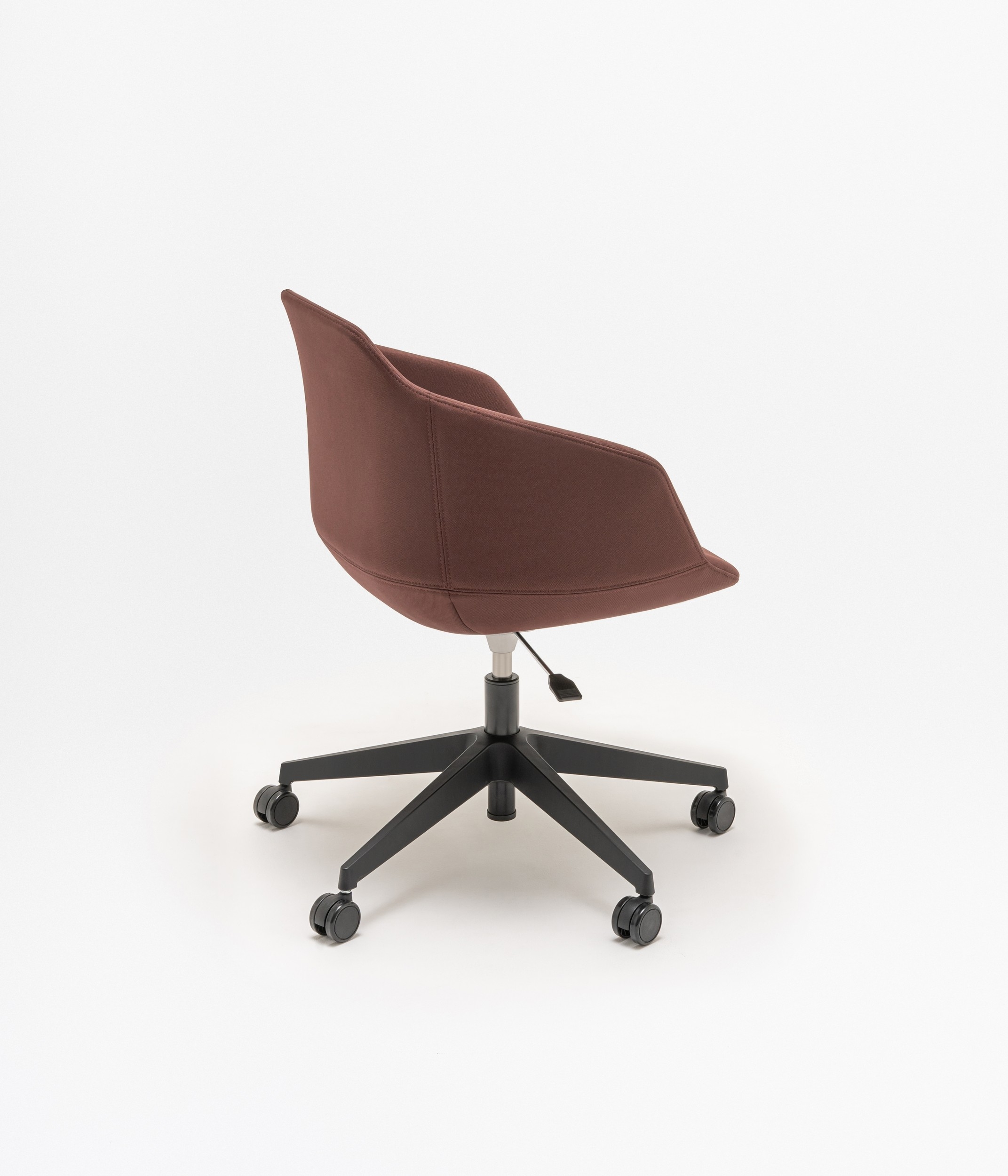 Ultra Fabric Swivel Adjustable Conference Chair w/5-star base