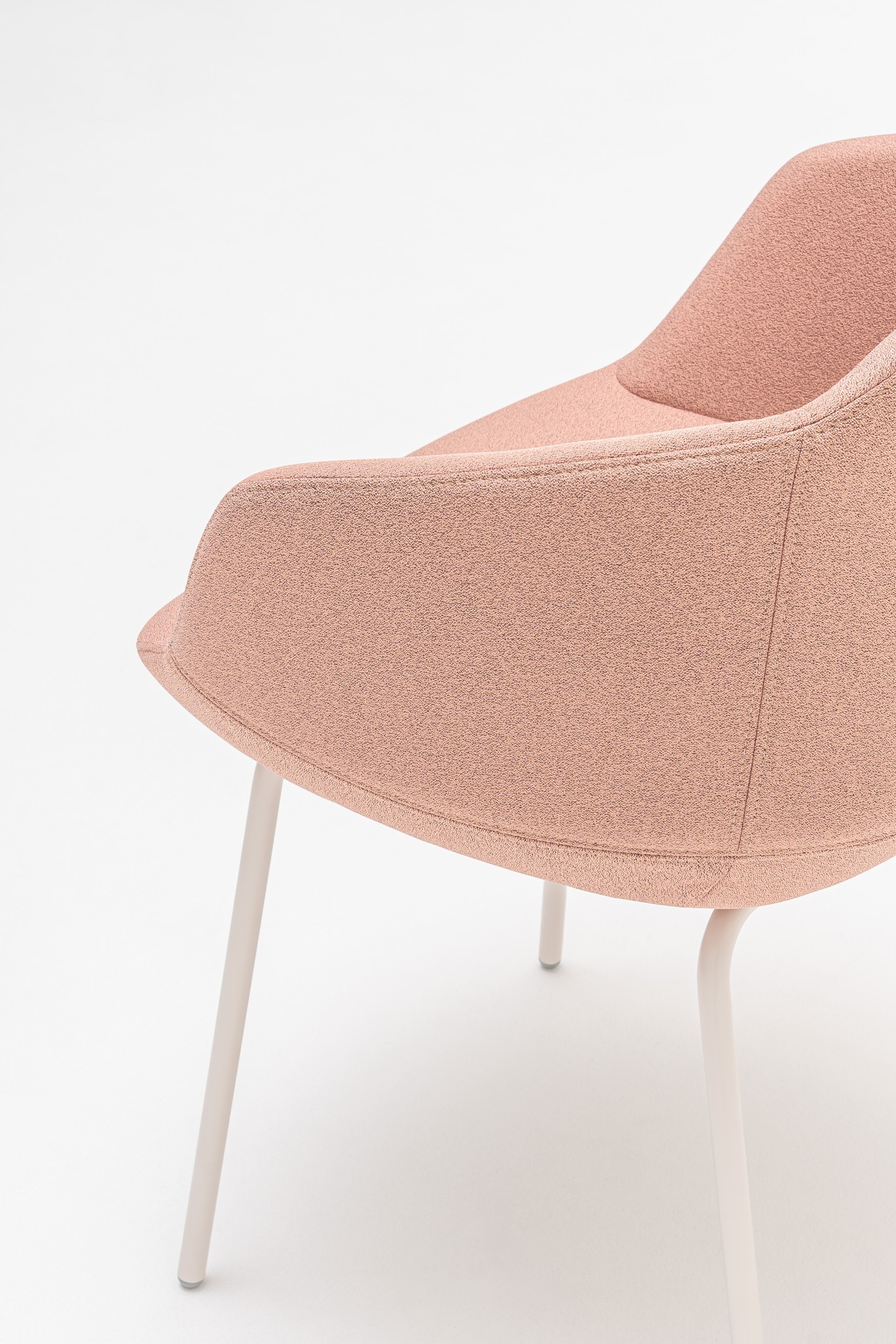 Ultra Fabric Conference Chair w/4-leg Metal Base
