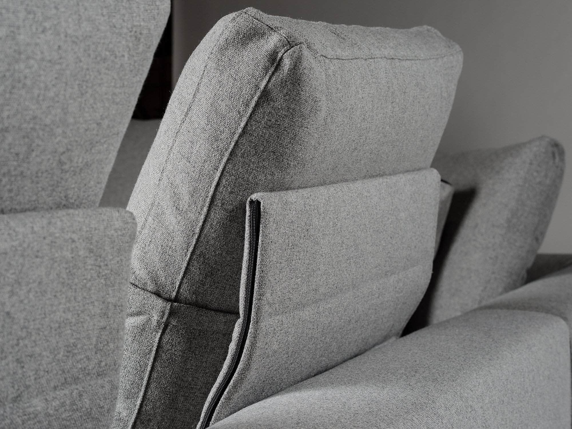 Flipout Customizable Modular Tweed Sectional Sofa