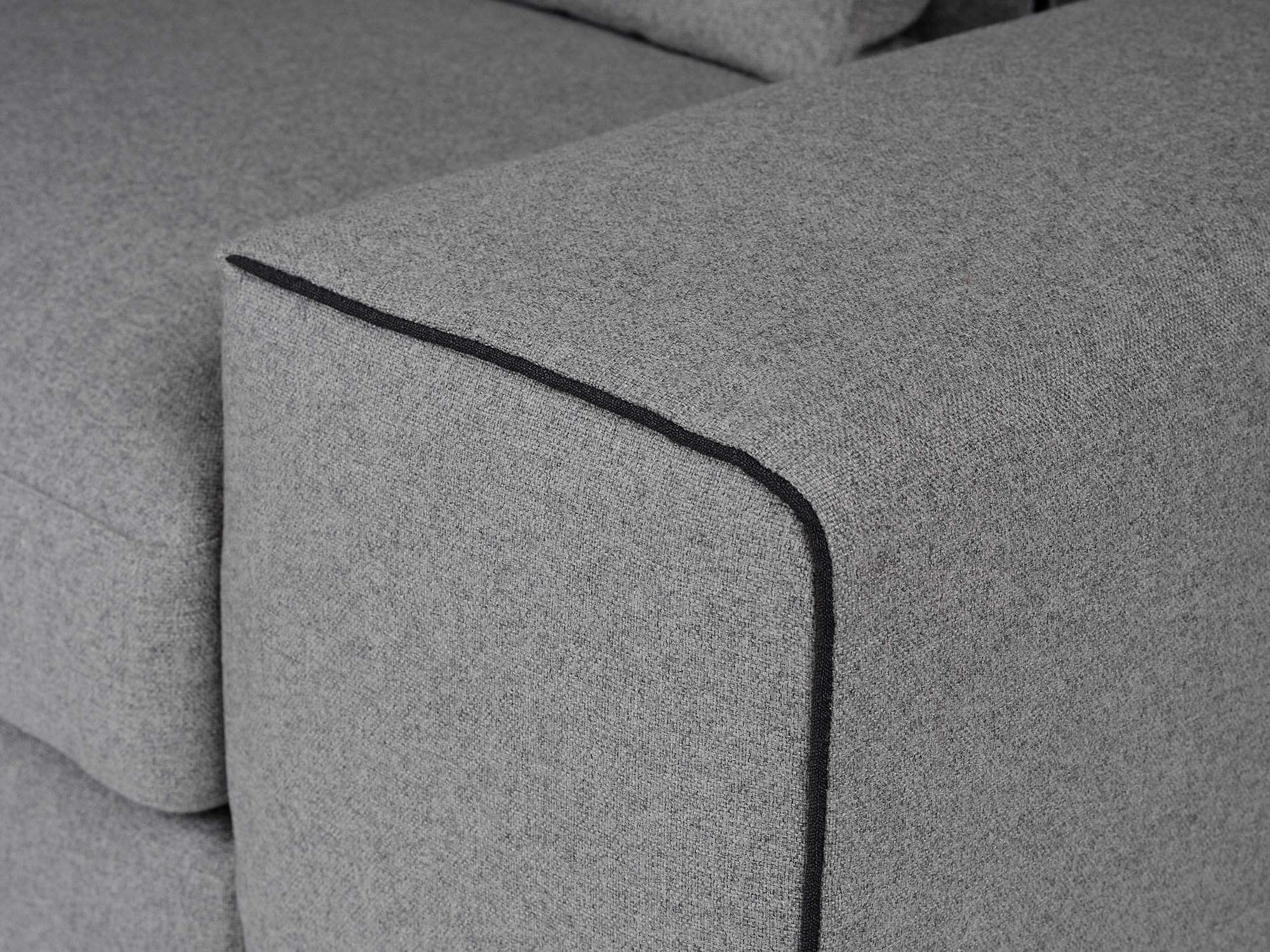 Flipout Customizable Modular Tweed Sectional Sofa