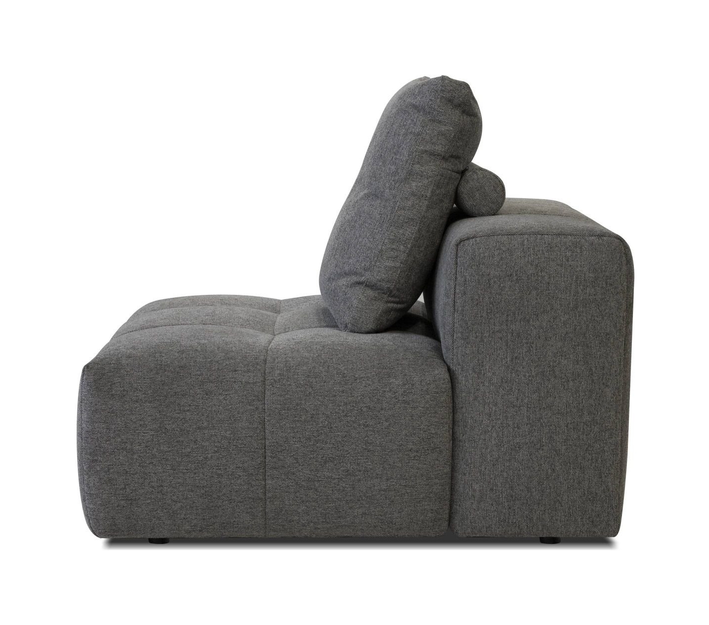 Mallow Fabric Armless Chair