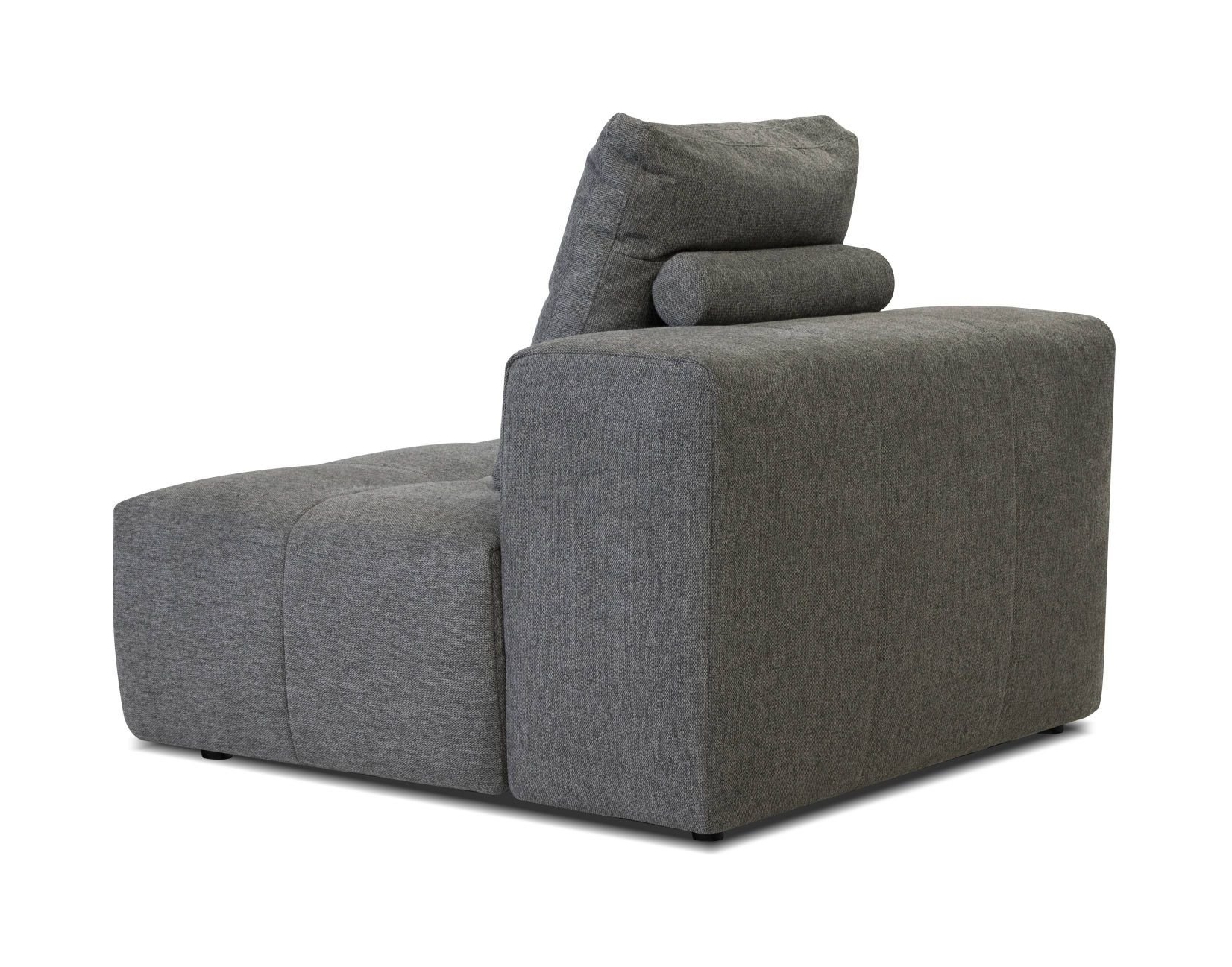 Mallow Fabric Armless Chair