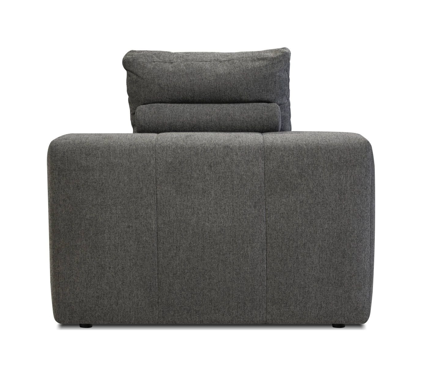 Mallow Fabric Armless Chair