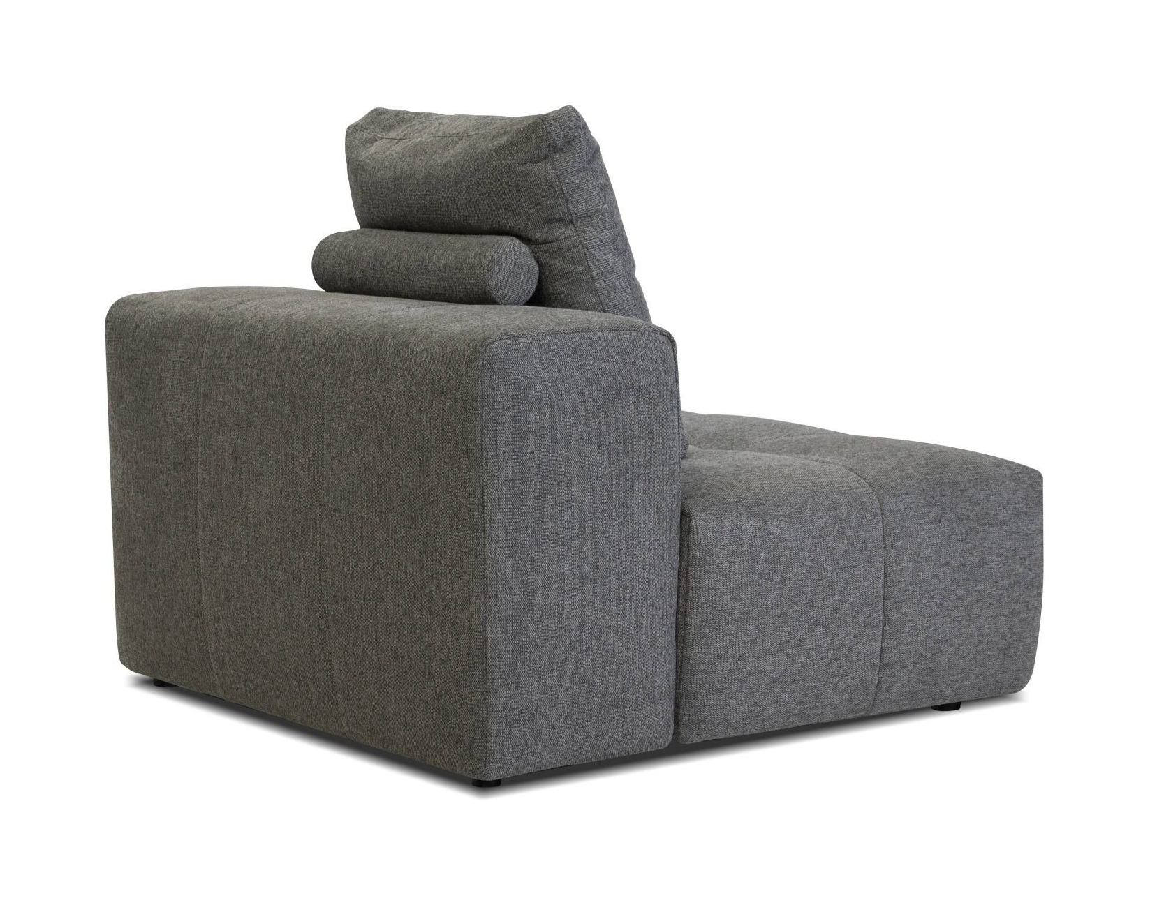 Mallow Fabric Armless Chair