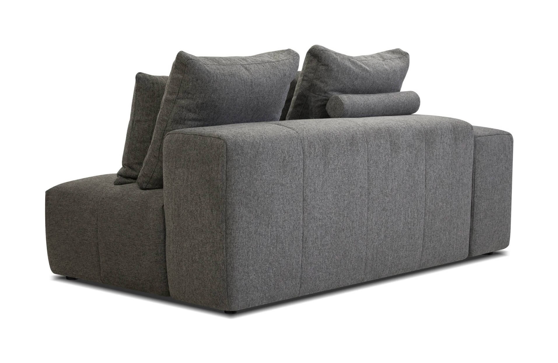 Mallow Fabric Left Arm Facing 2-Seater