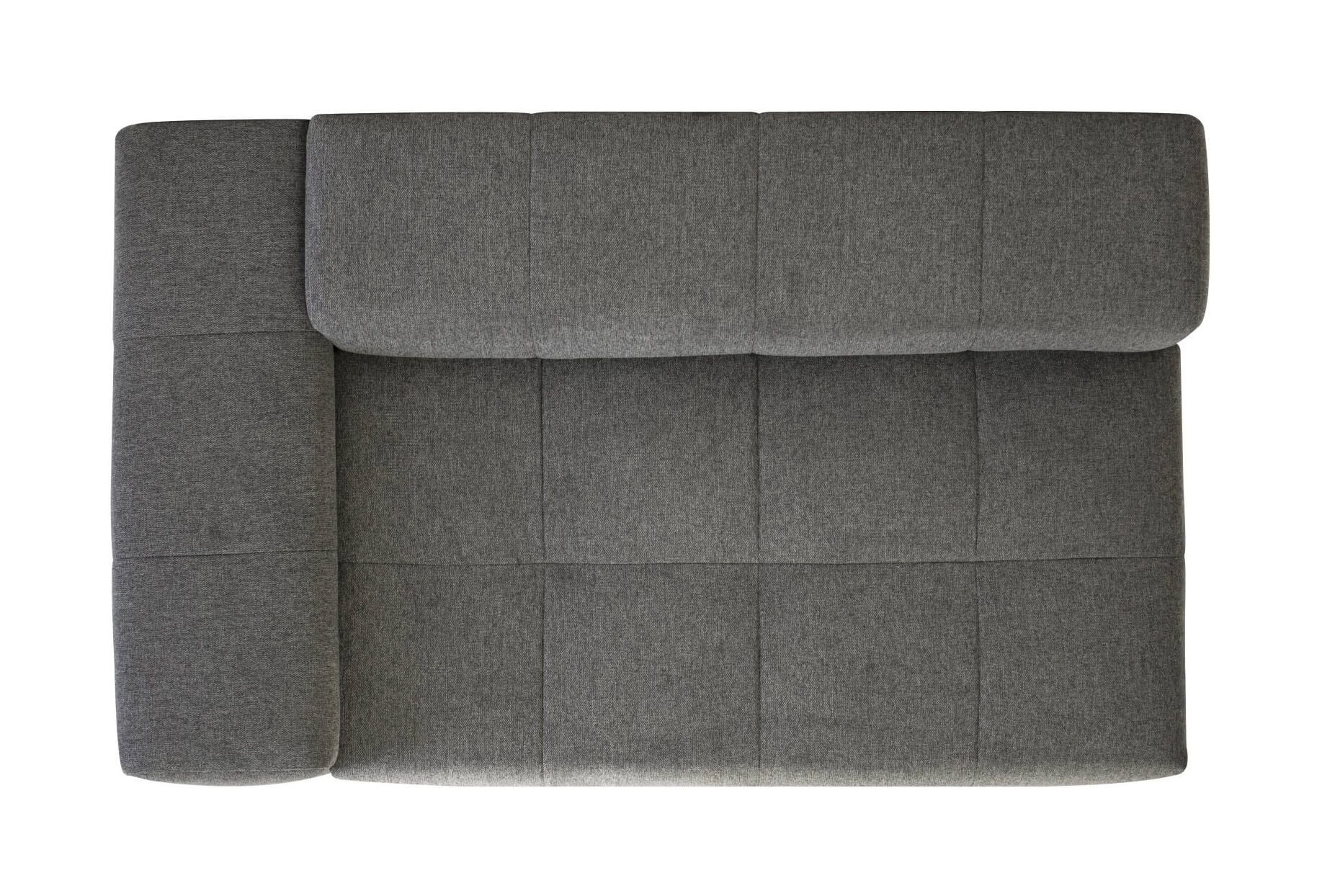 Mallow Fabric Left Arm Facing 2-Seater