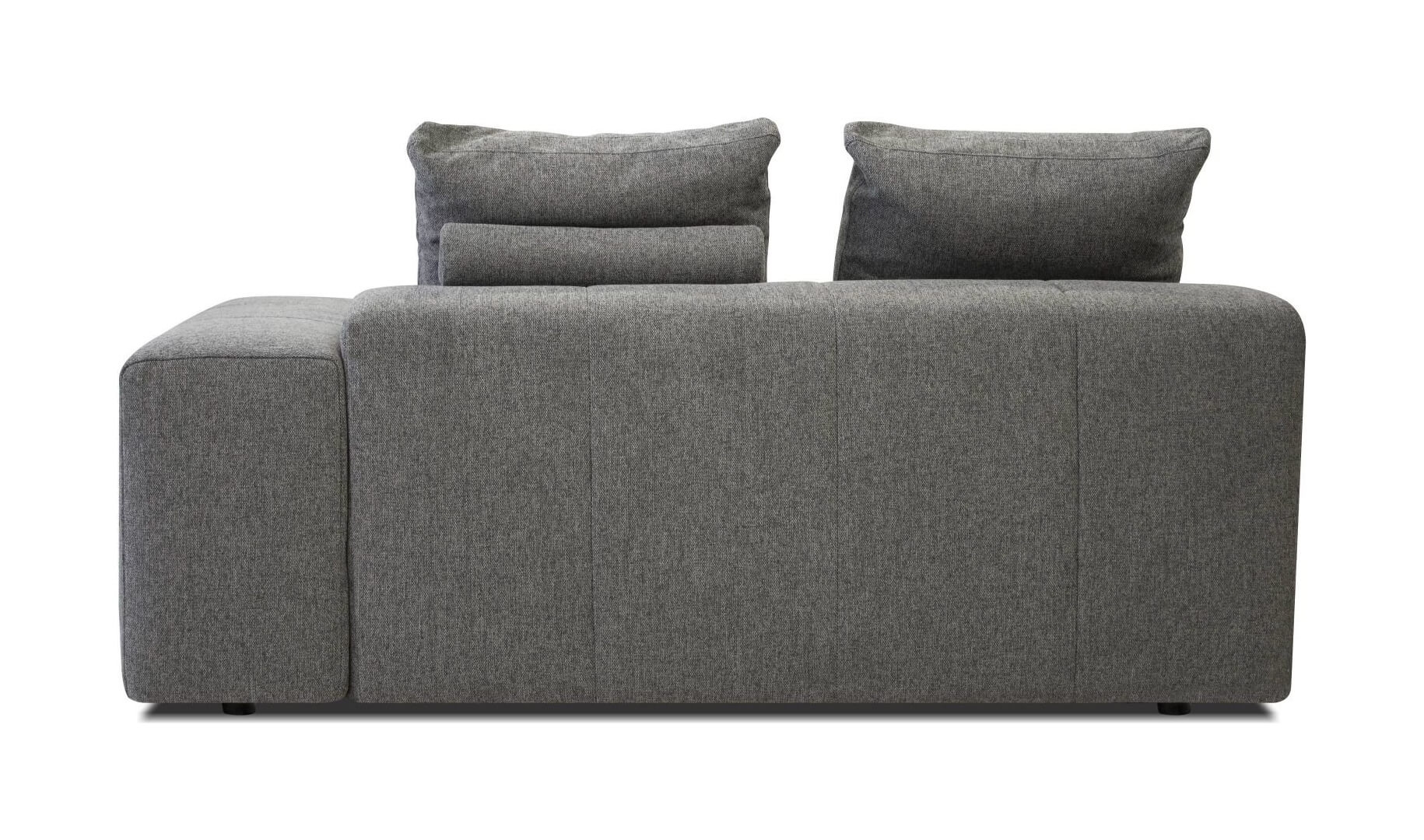 Mallow Fabric Right Arm Facing 2-Seater
