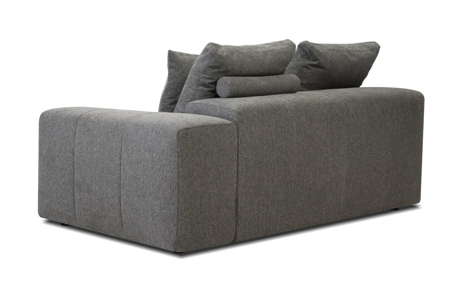 Mallow Fabric Right Arm Facing 2-Seater