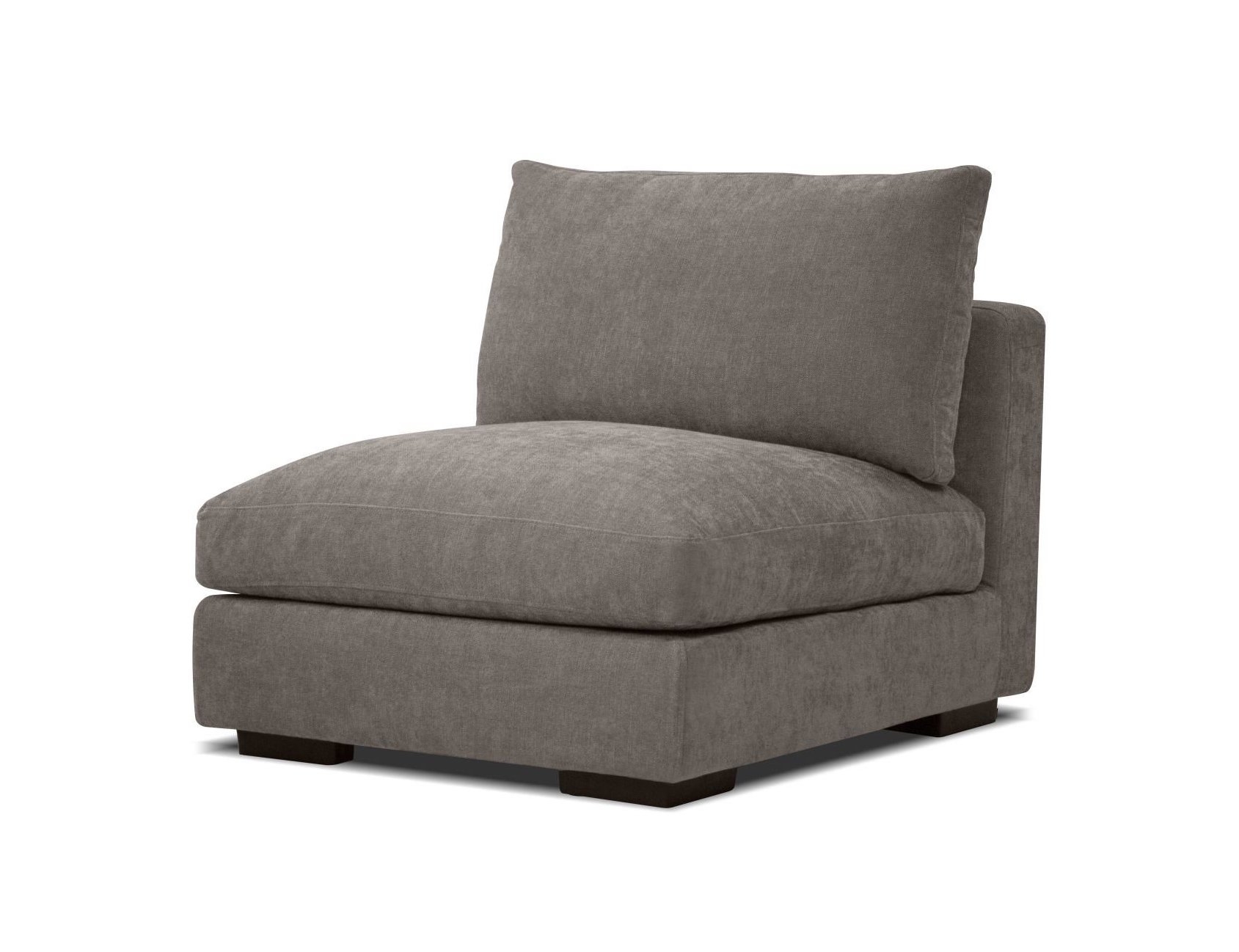Onza Polyester Fabric Armless Chair