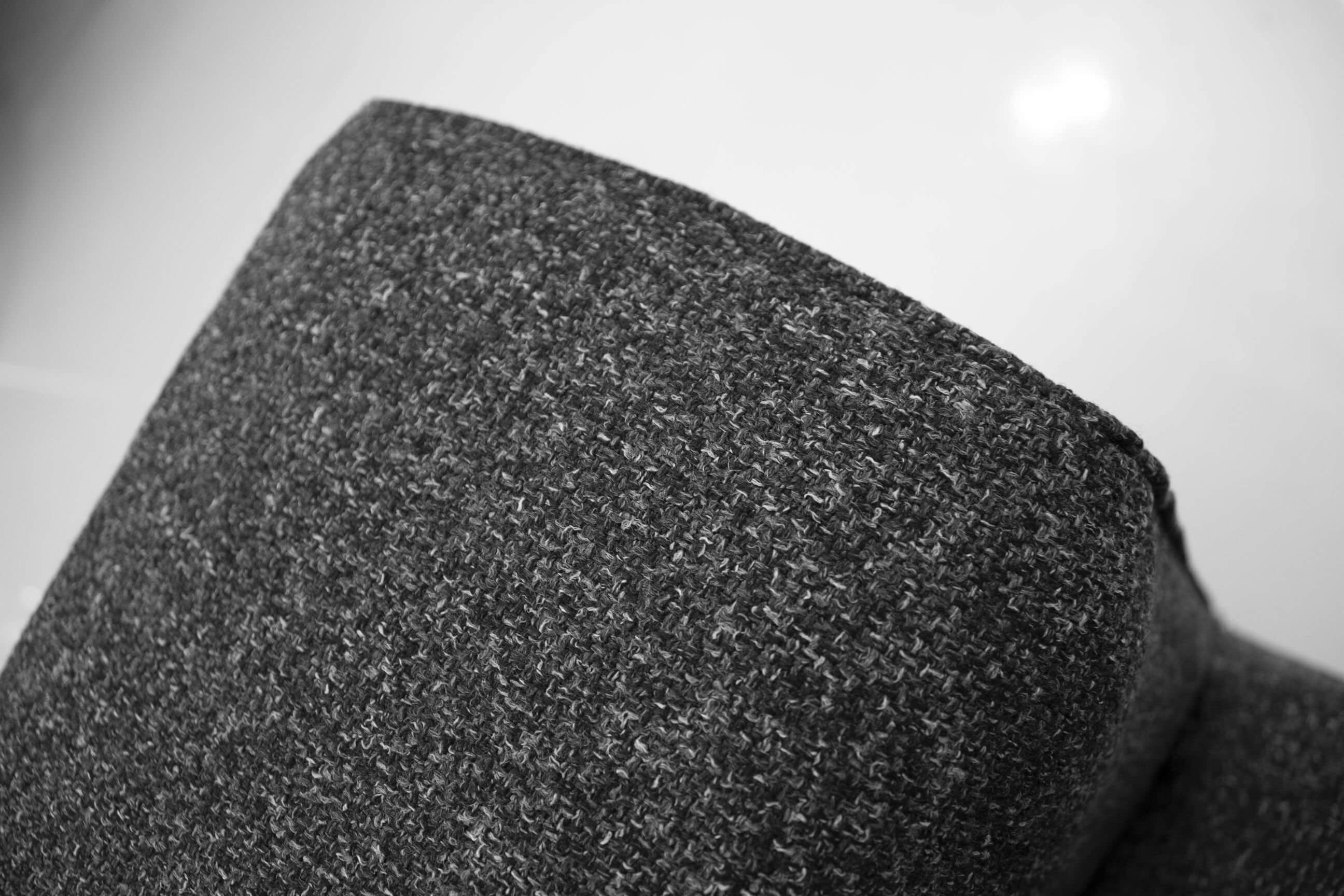 Scoop Customizable Tweed Fabric Modular Sectional Sofa