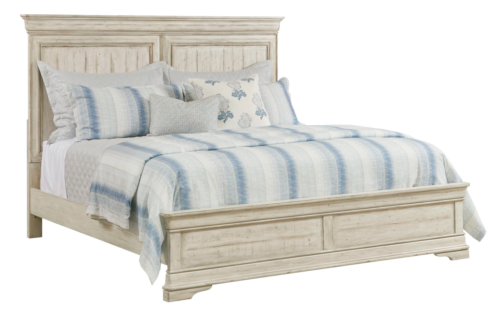 Selwyn Carlisle Wood Panel Bed