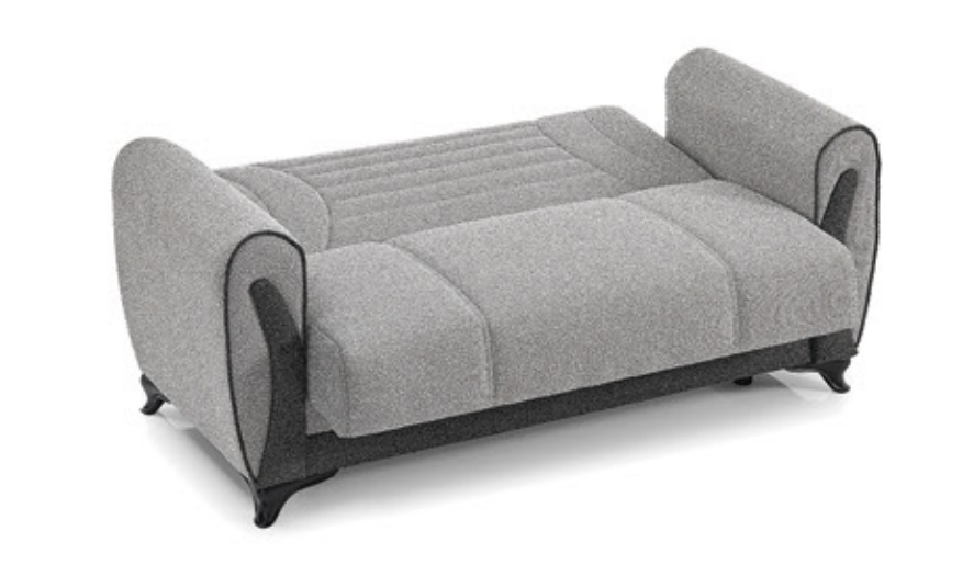 Seren Polyester Convertible Storage Living Room Set