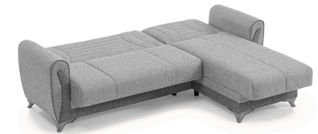 Seren Polyester Convertible Storage Sectional