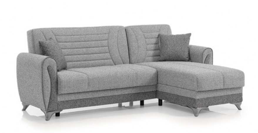 Seren Polyester Convertible Storage Living Room Set