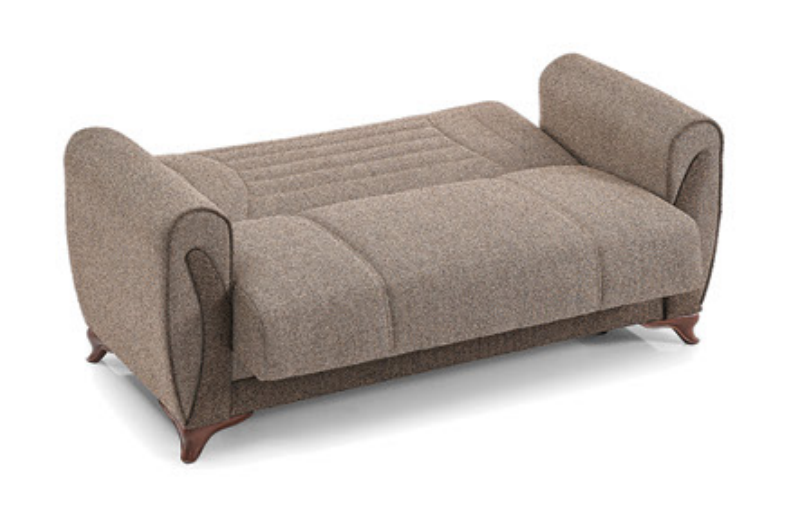 Seren Polyester Convertible Storage Living Room Set