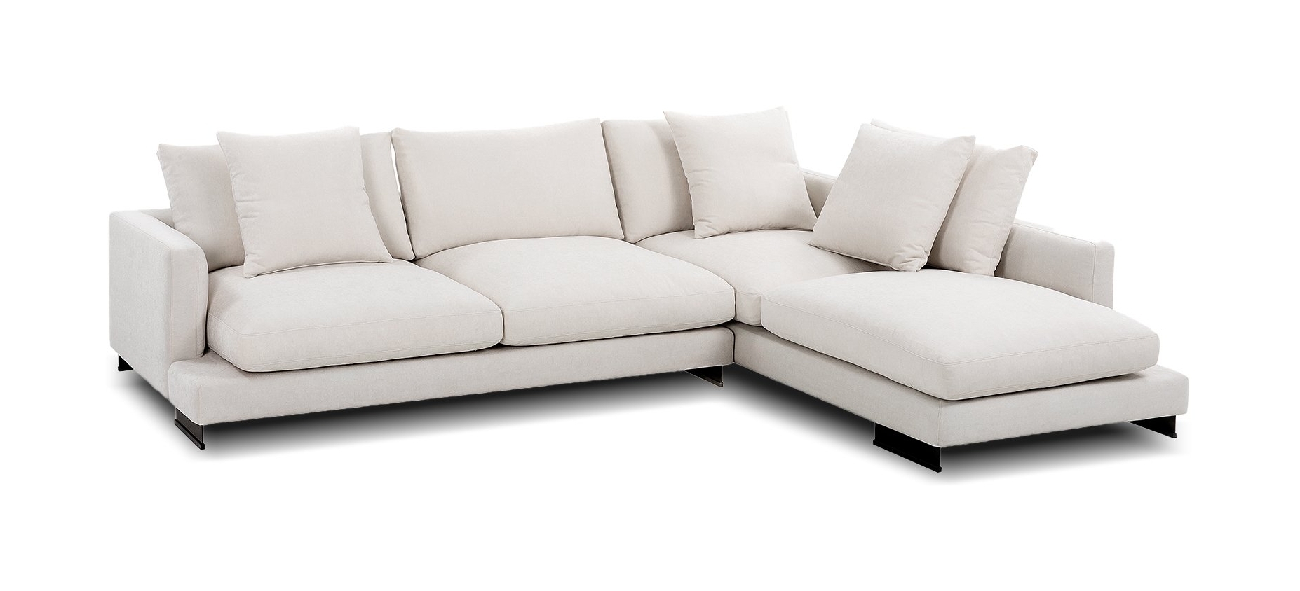 Weekender Polyester Fabric Sectional Sofa