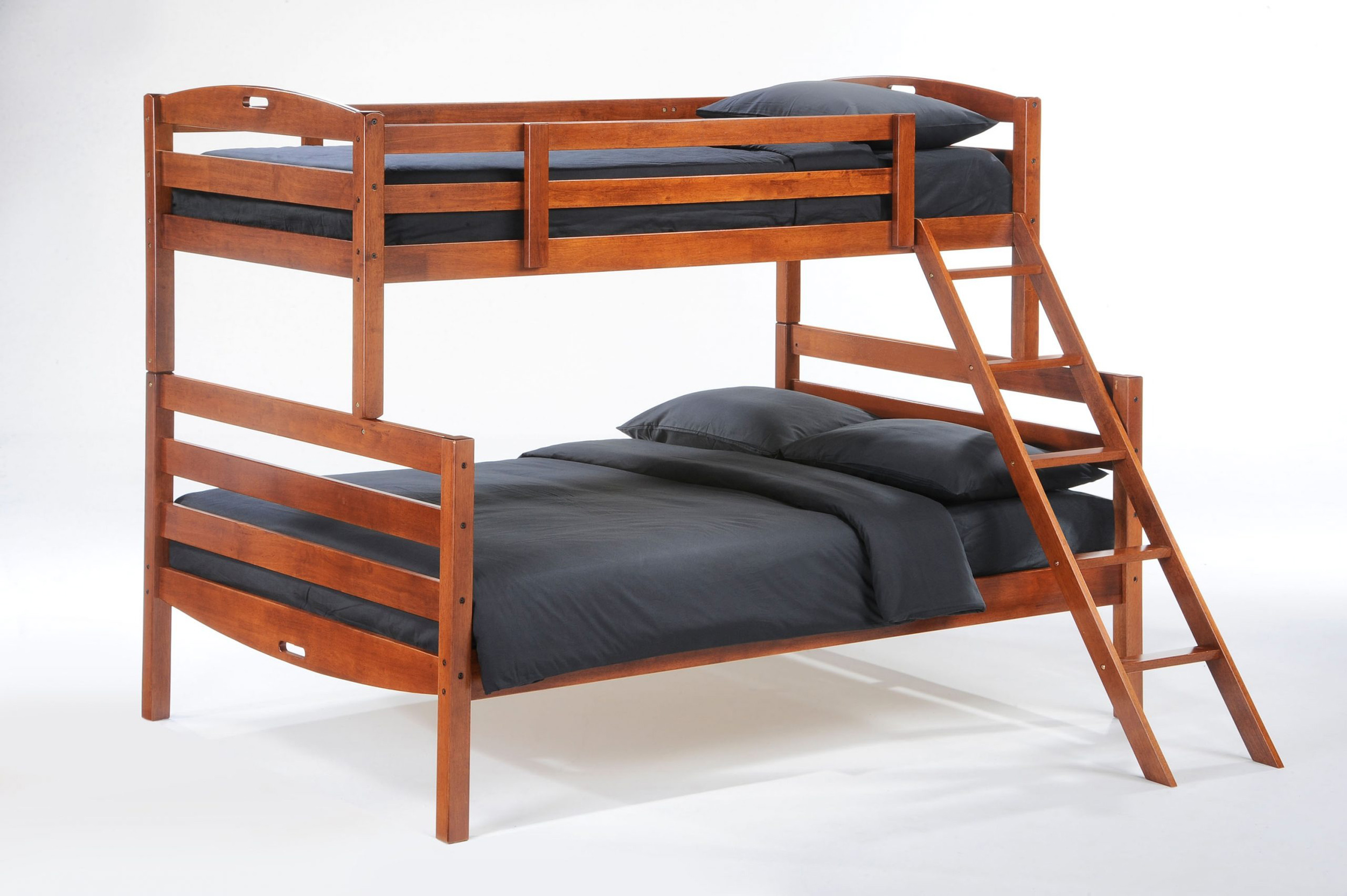 Sesame Wood Bunk Bed, Twin/Full Size