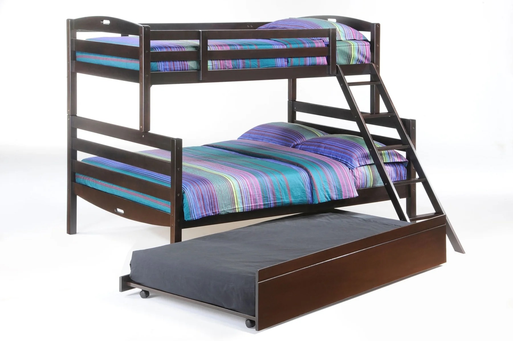 Sesame Wood Bunk Bed, Twin/Full Size