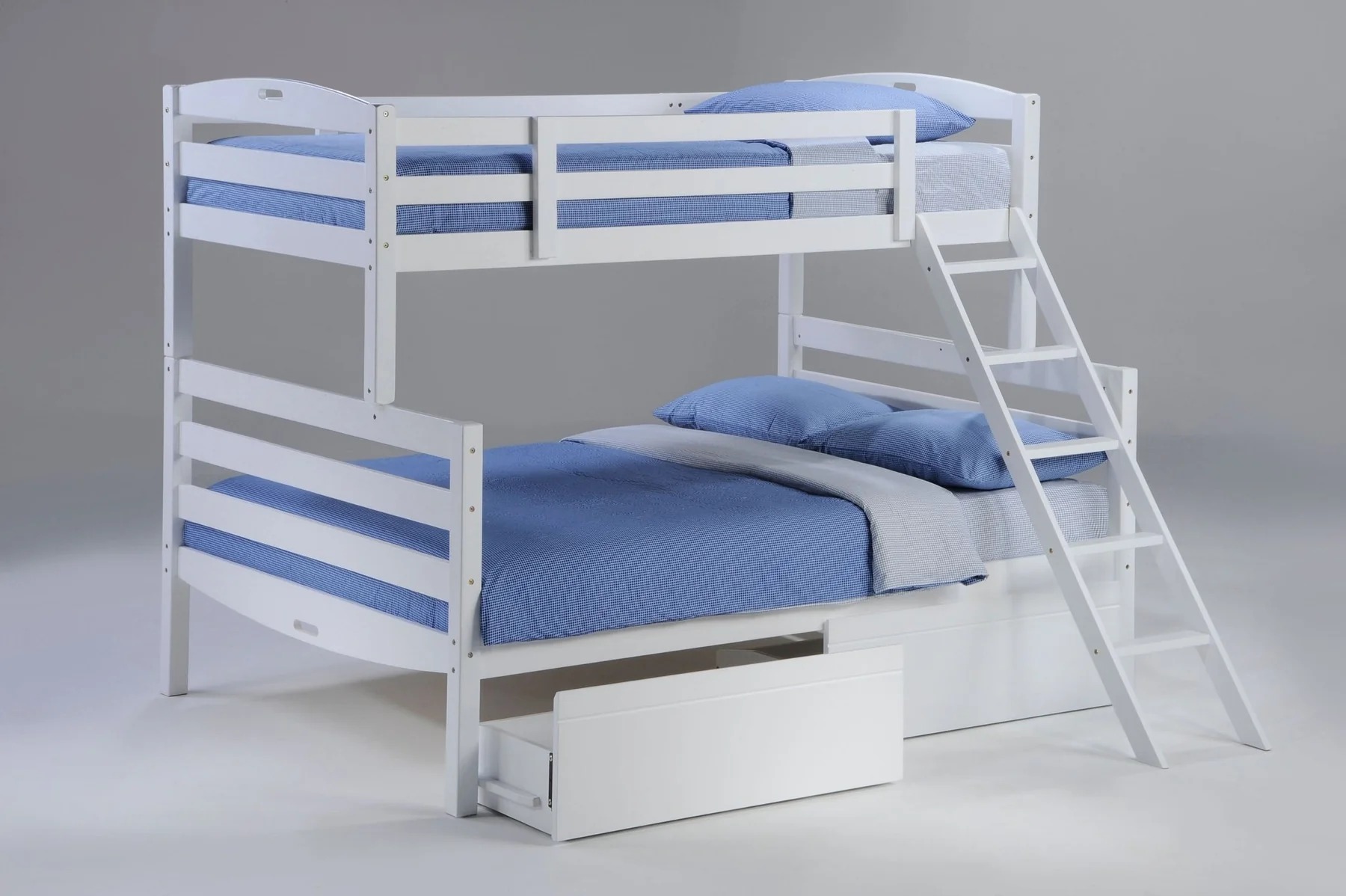 Sesame Wood Bunk Bed, Twin/Full Size