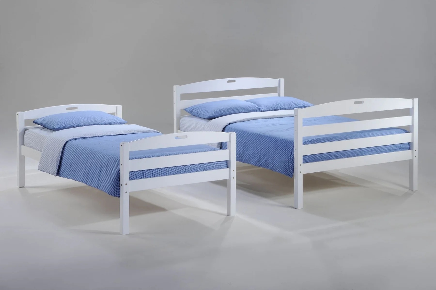 Sesame Wood Bunk Bed, Twin/Full Size