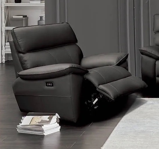 SF630 Leather Power Reclining Living Room Set