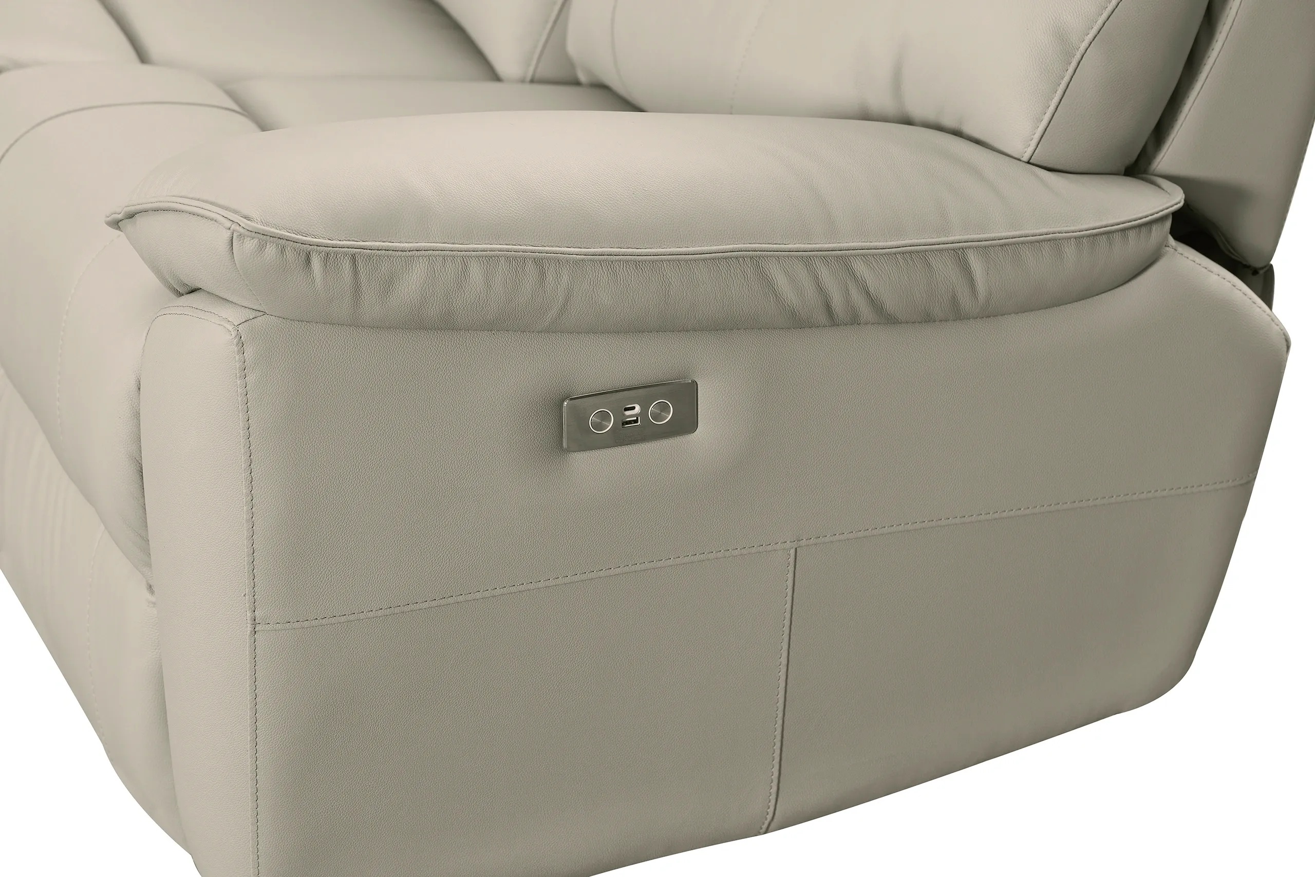 SF630 Leather Power Reclining Living Room Set
