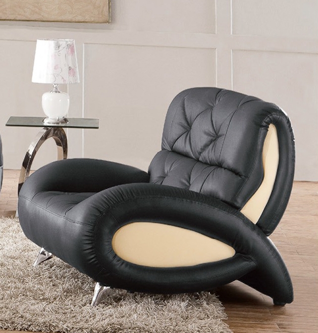 SF 375 Italian Leather Chair