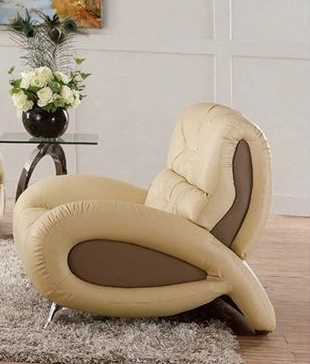 SF 375 Italian Leather Chair