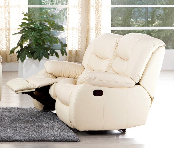 SF 629 Recliner Italian Leather Loveseat