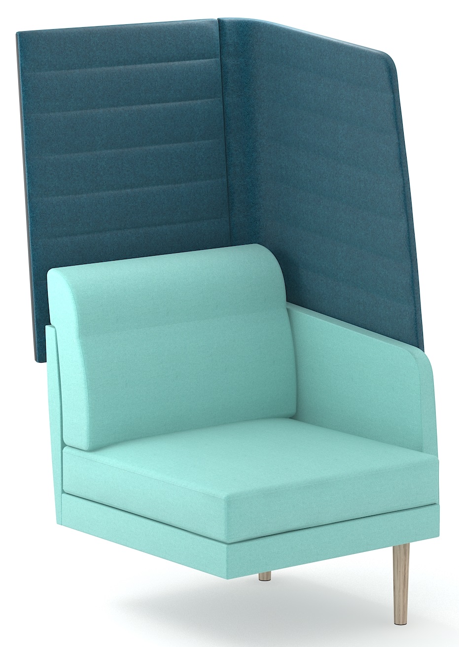 Arcipelago Two-Piece 16-seater Modular Lounge Seating Set w/Highback