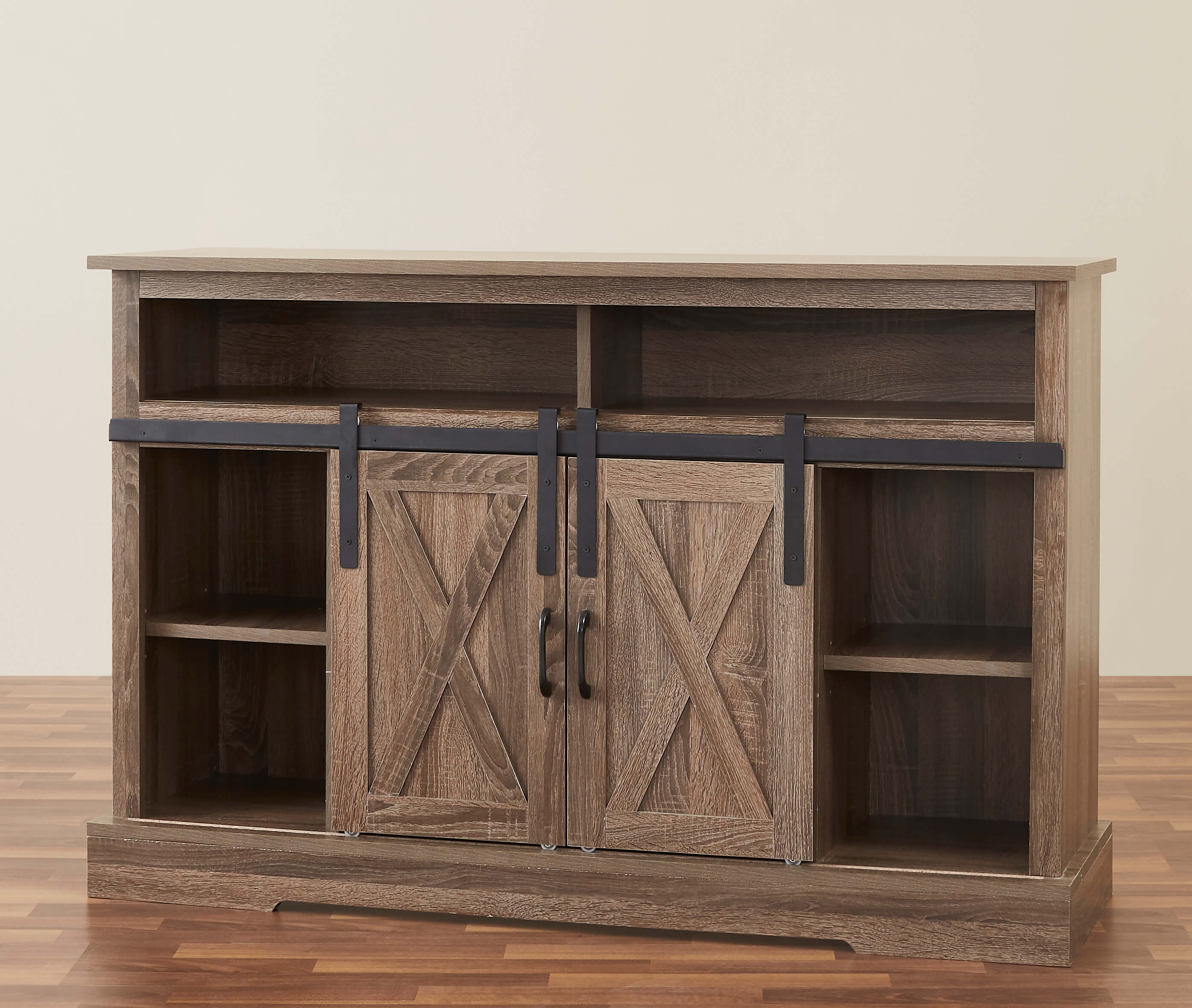 Shack Sliding Doors Console TV Stand
