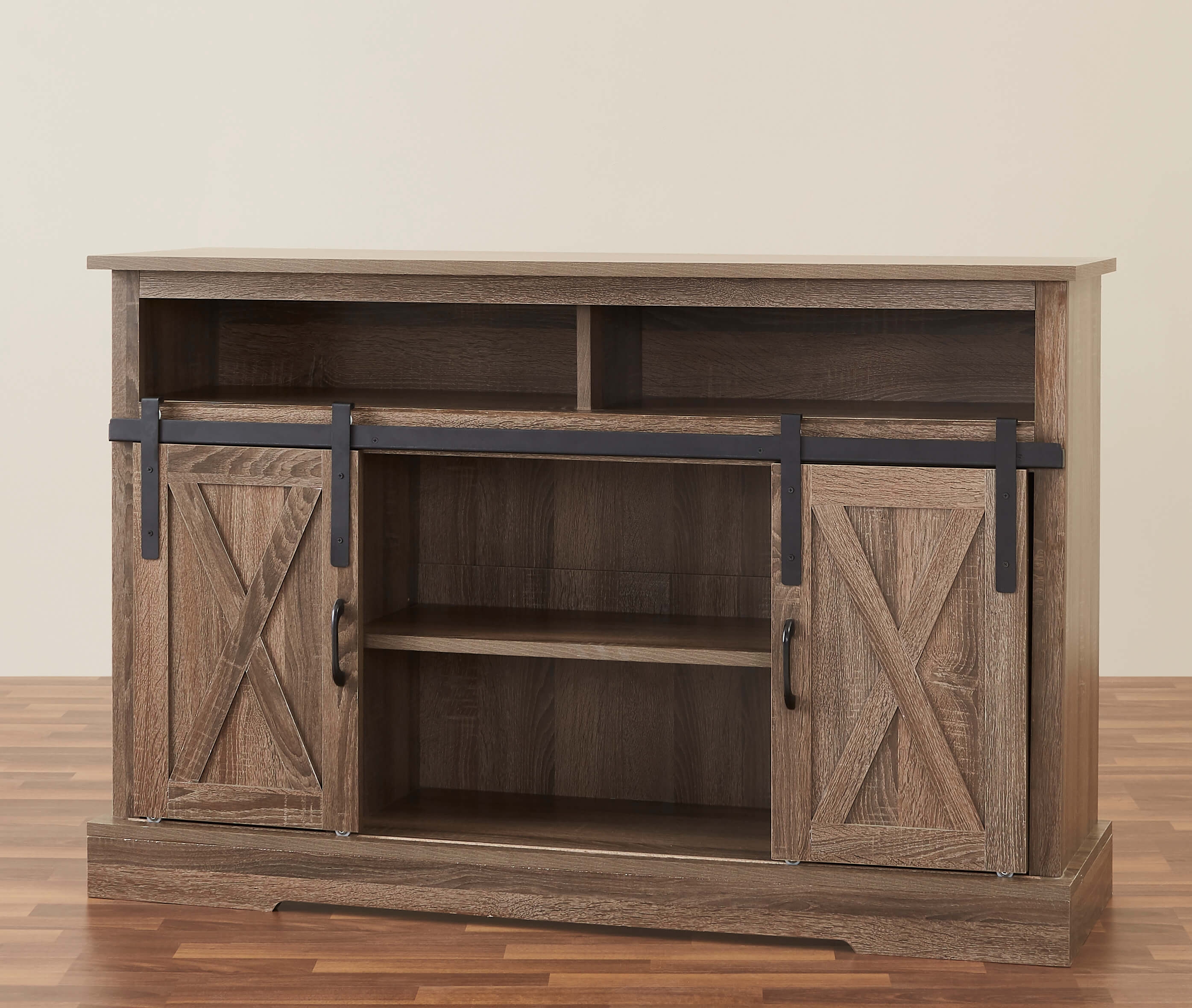 Shack Sliding Doors Console TV Stand