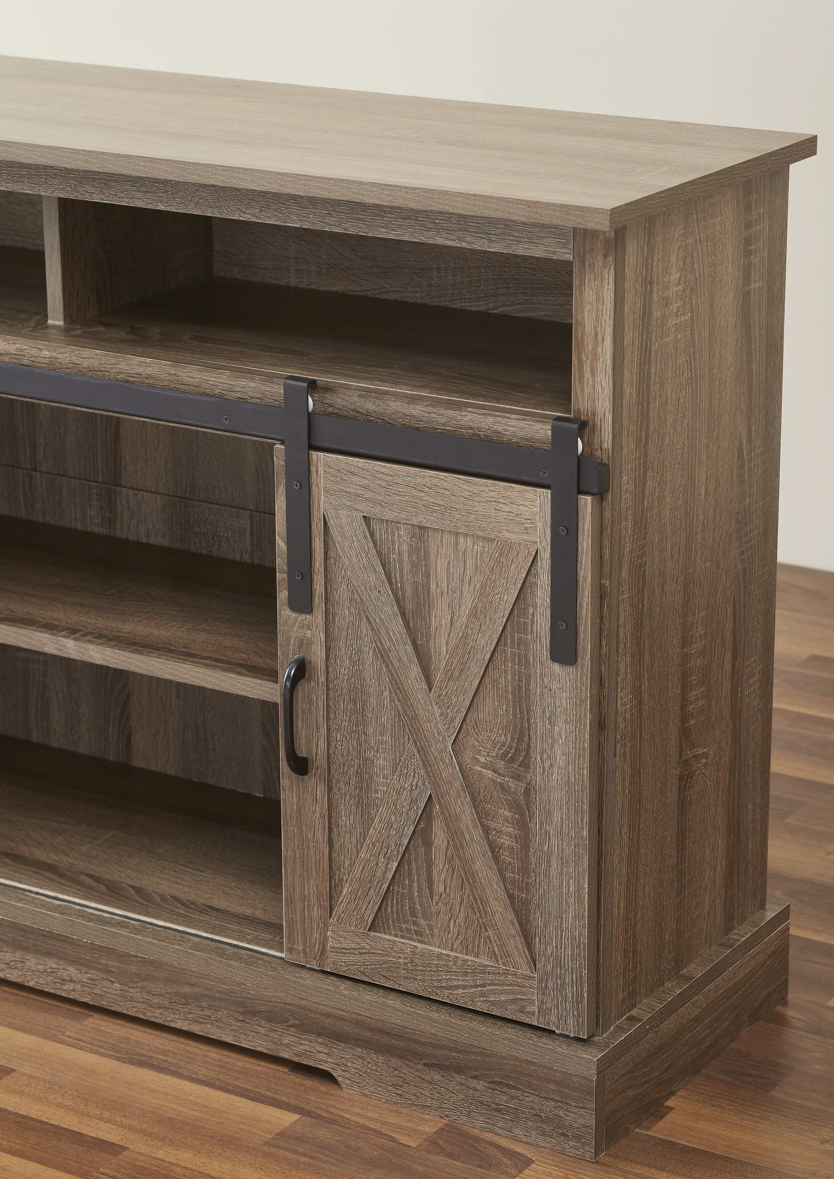Shack Sliding Doors Console TV Stand