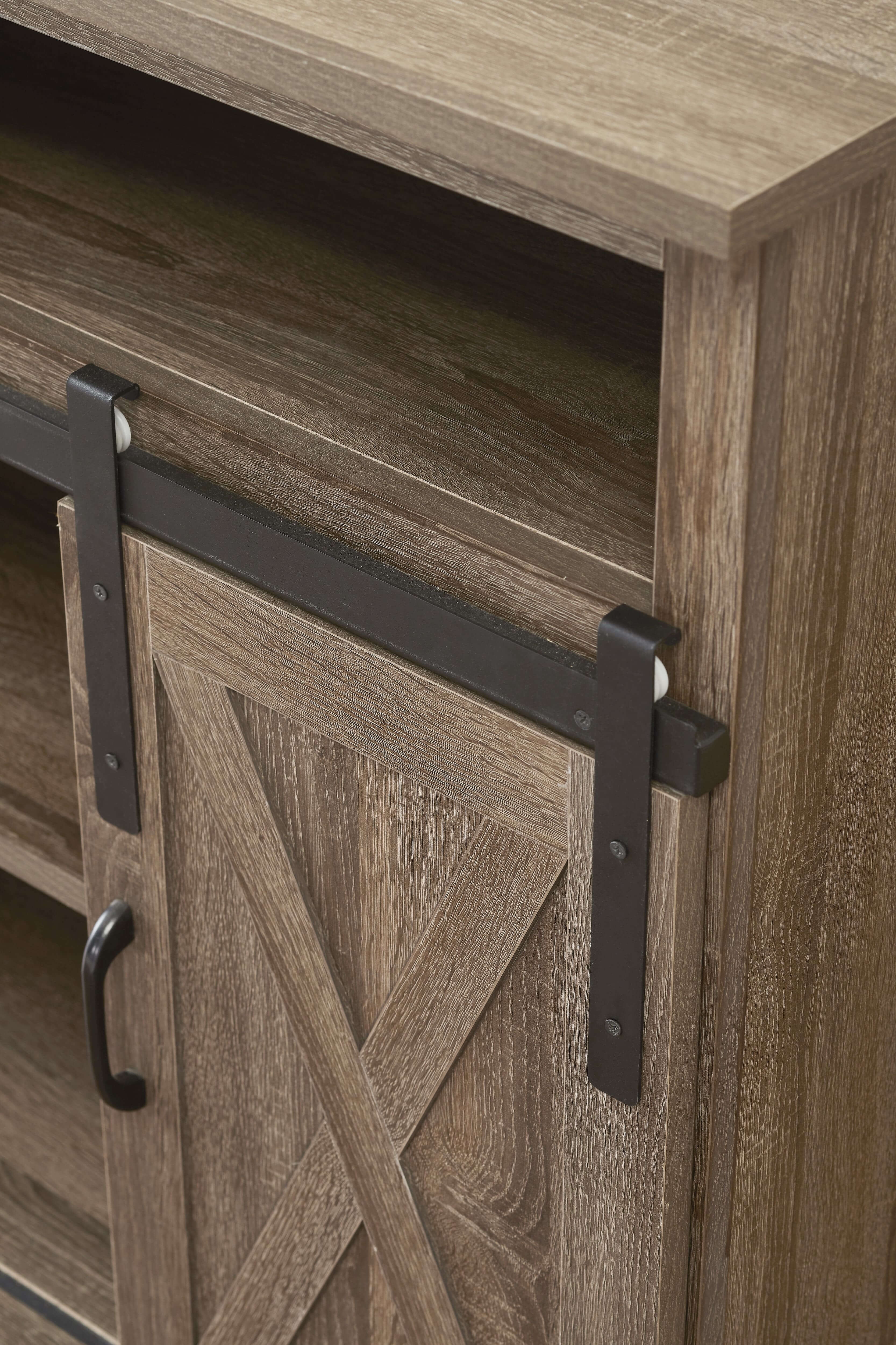 Shack Sliding Doors Console TV Stand