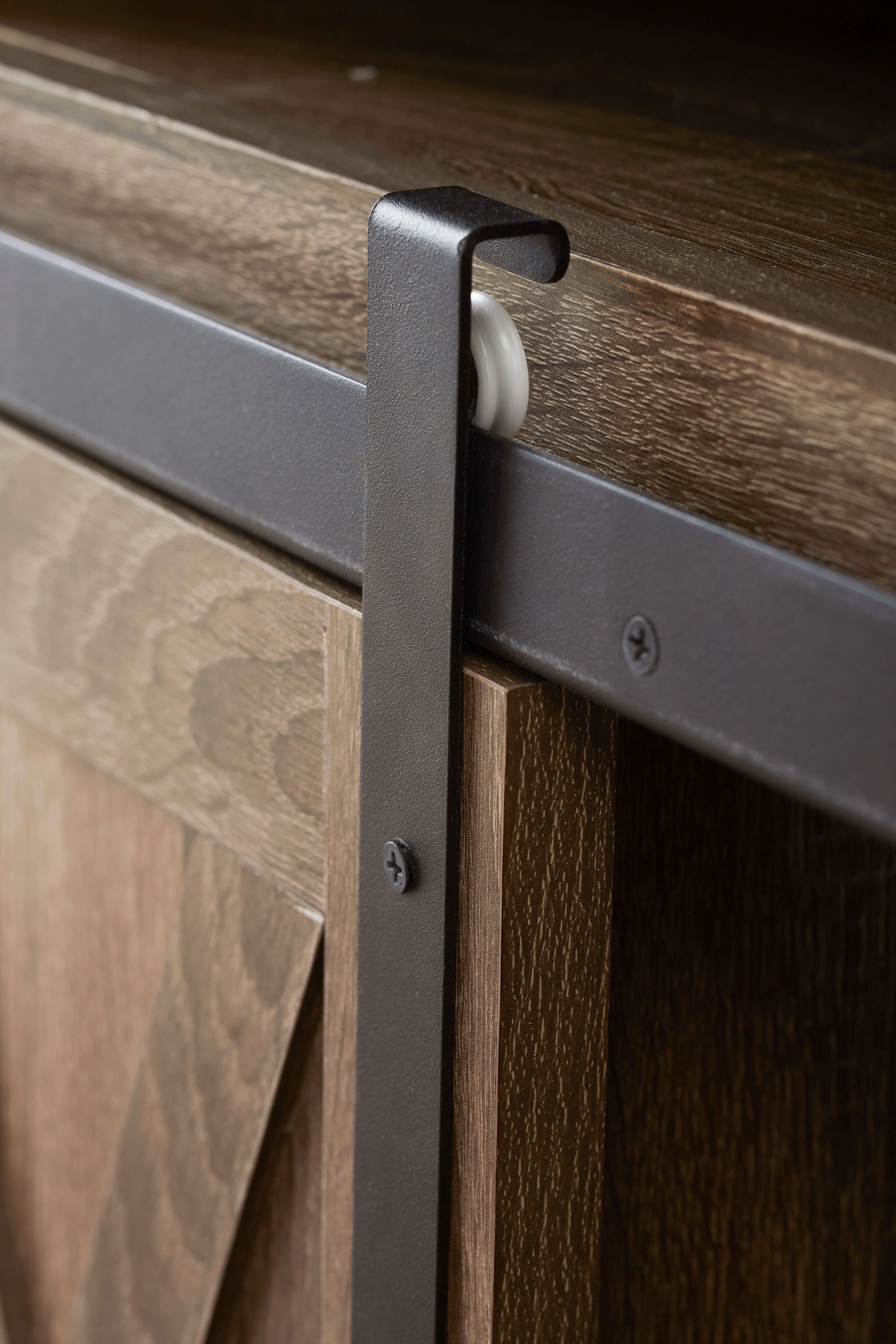 Shack Sliding Doors Console TV Stand