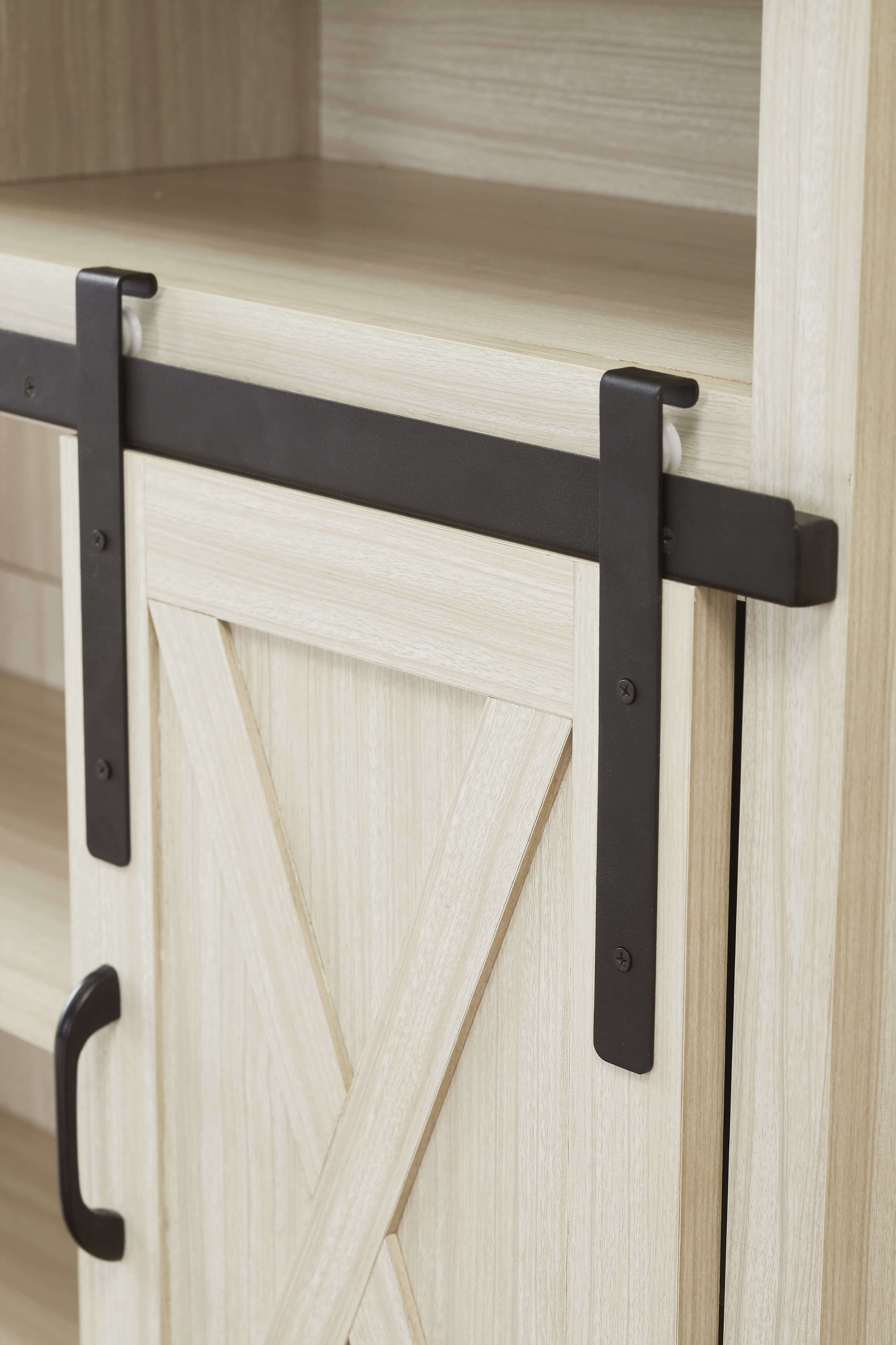 Shack Sliding Doors Console TV Stand