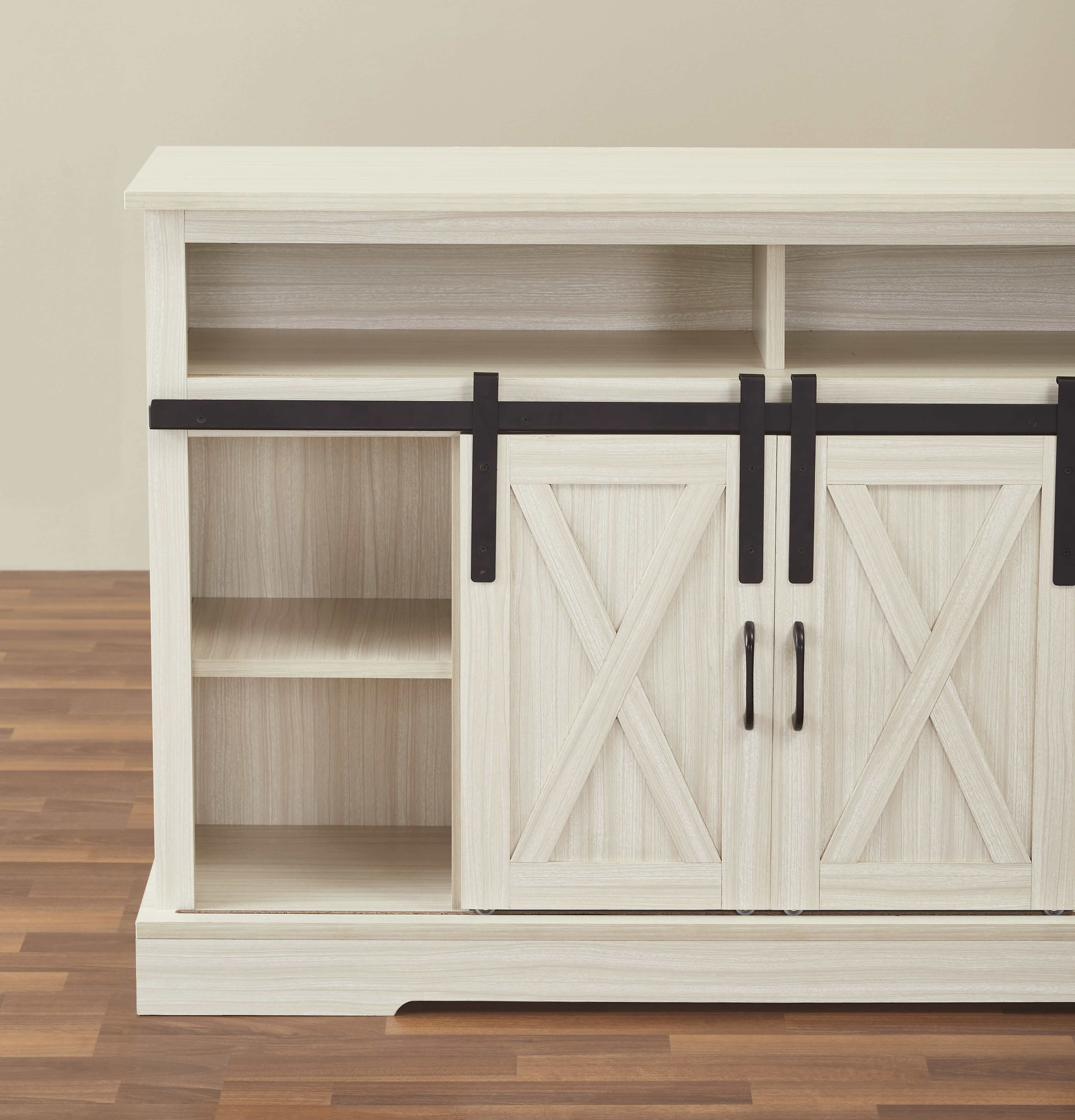 Shack Sliding Doors Console TV Stand
