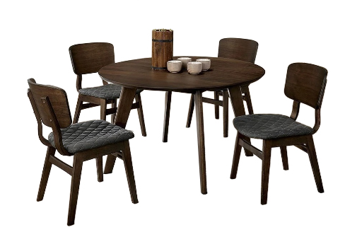 Shayna Wood Round Dining Set